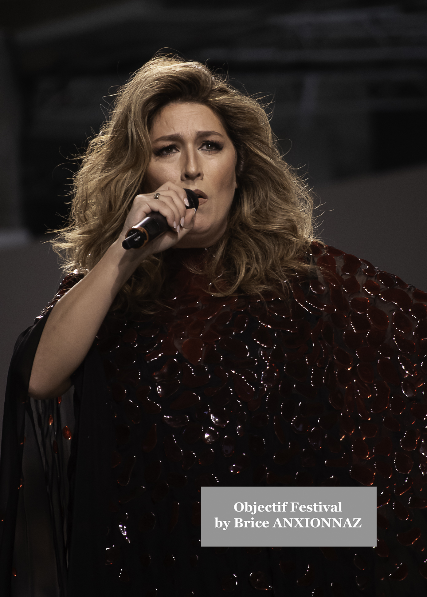 Chanteuse Juana Martin - Show attends the Juana-Martin, France on January 28th, 2025 - Photos by Brice ANXIONNAZ (Objectif Festival)