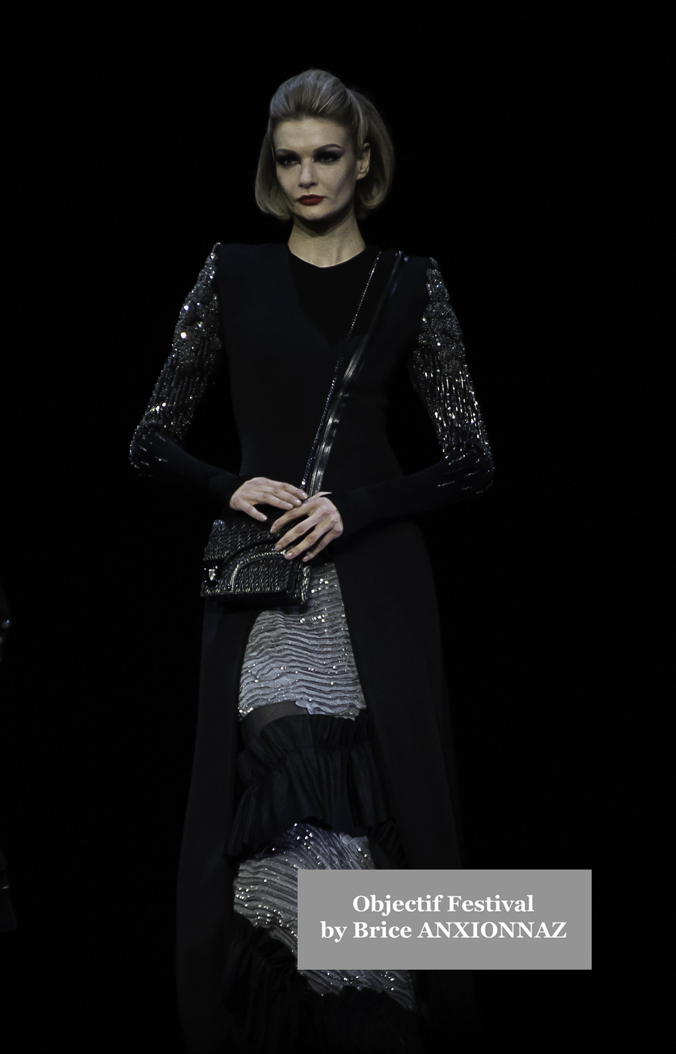 Fashion Designer Julien Fournié - Show attends the Julien-Fournie, France on January 28th, 2025 - Photos by Brice ANXIONNAZ (Objectif Festival)