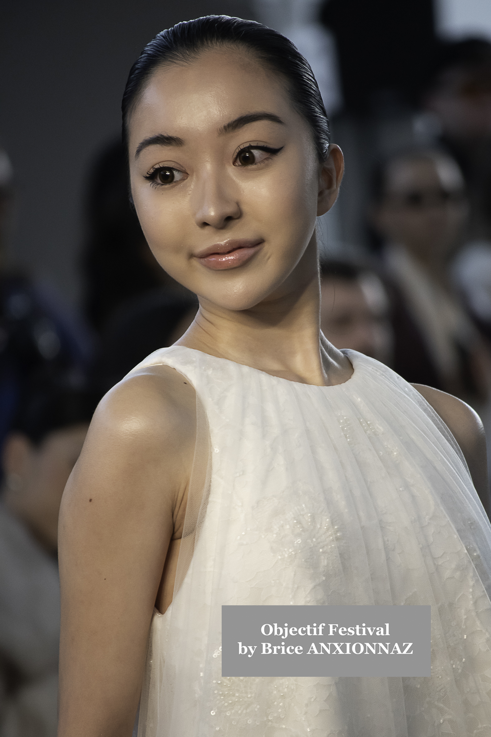 Model Global Fashion Collective - Ameris runway - Défilé attends the Day4atPFWWomenGFCEvent, France on March 6th, 2025 - Photos by Brice ANXIONNAZ (Objectif Festival)