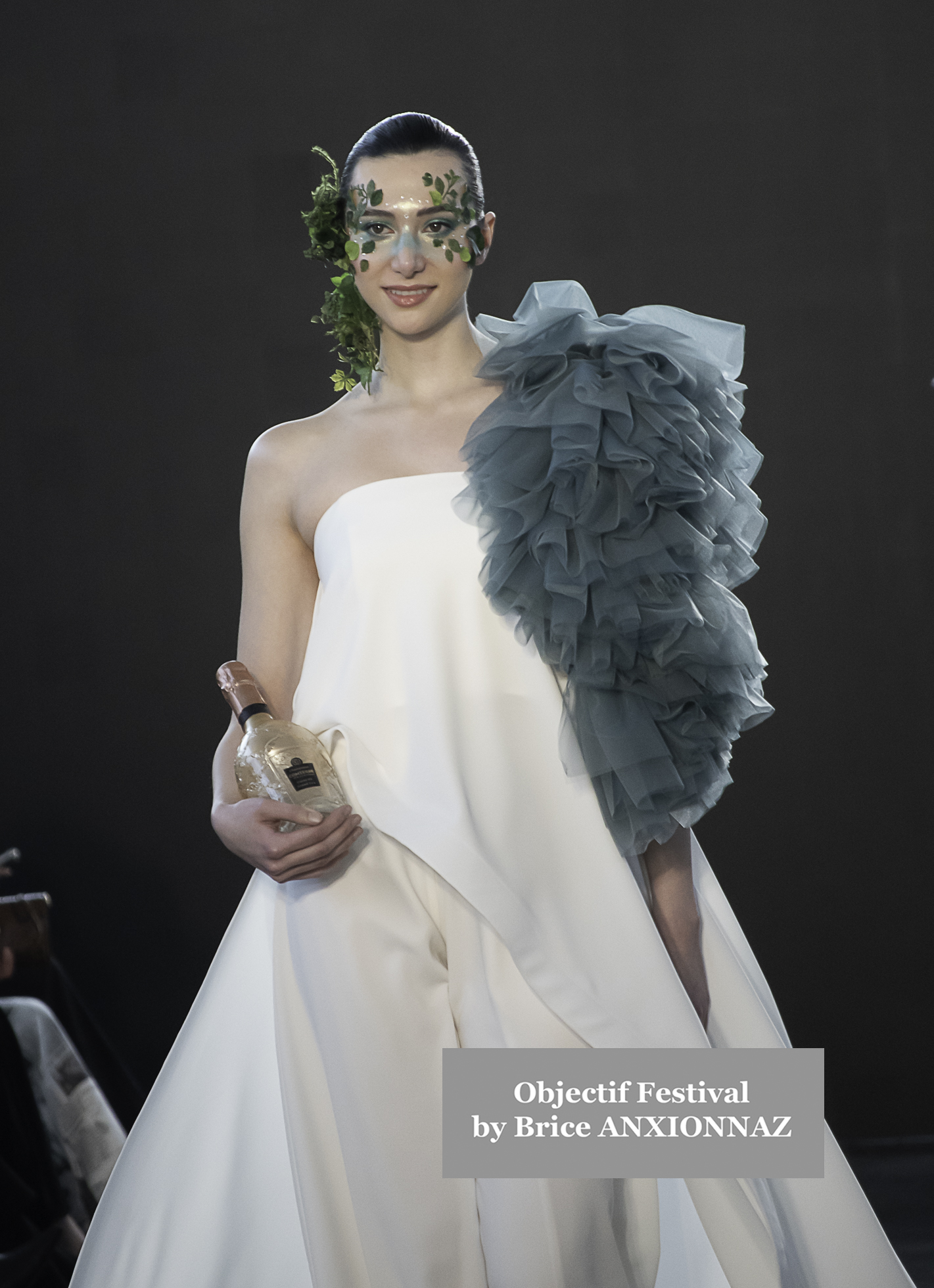 Model Global Fashion Collective - Ameris runway - Défilé attends the Day4atPFWWomenGFCEvent, France on March 6th, 2025 - Photos by Brice ANXIONNAZ (Objectif Festival)