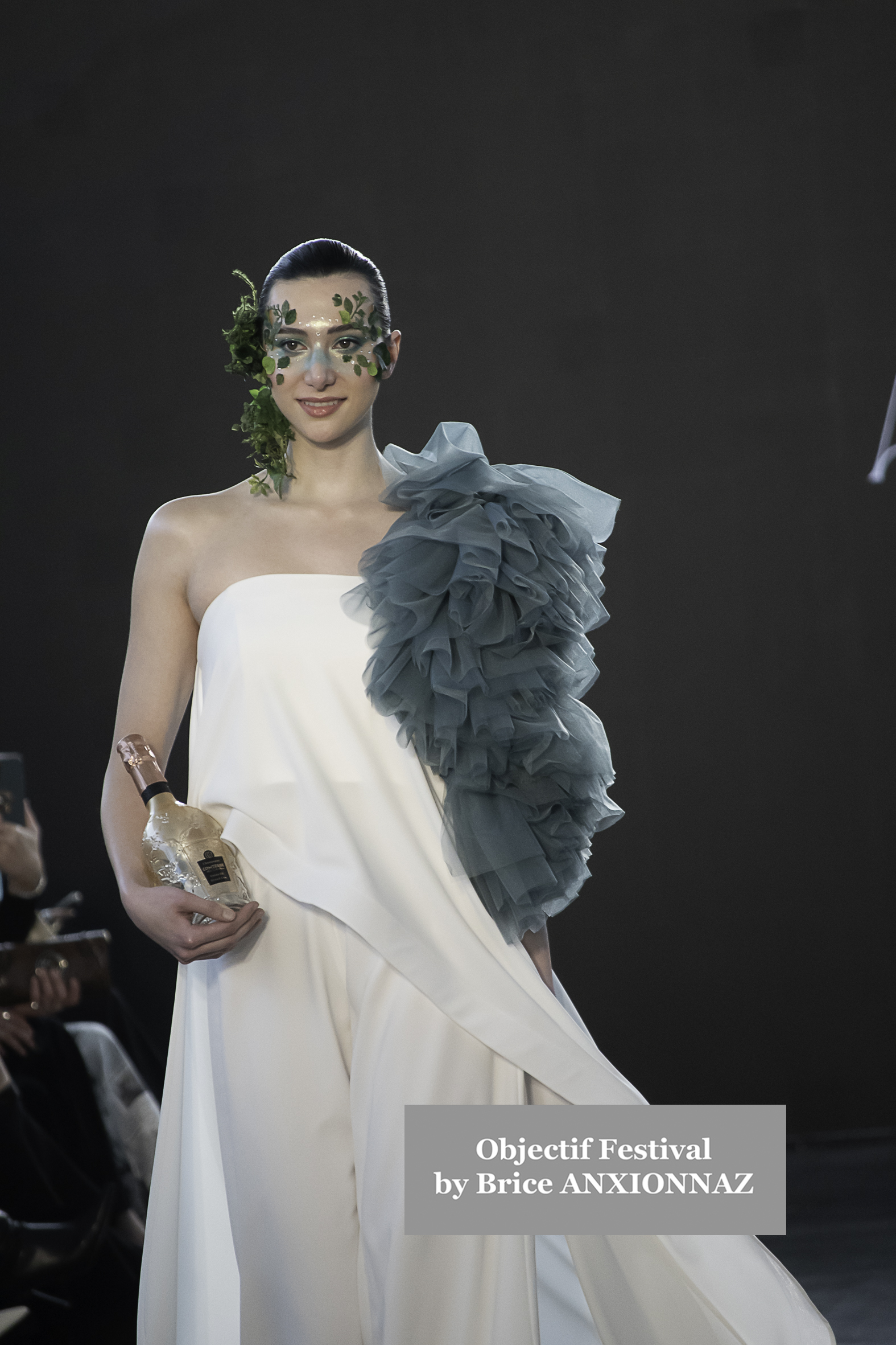 Model Global Fashion Collective - Ameris runway - Défilé attends the Day4atPFWWomenGFCEvent, France on March 6th, 2025 - Photos by Brice ANXIONNAZ (Objectif Festival)