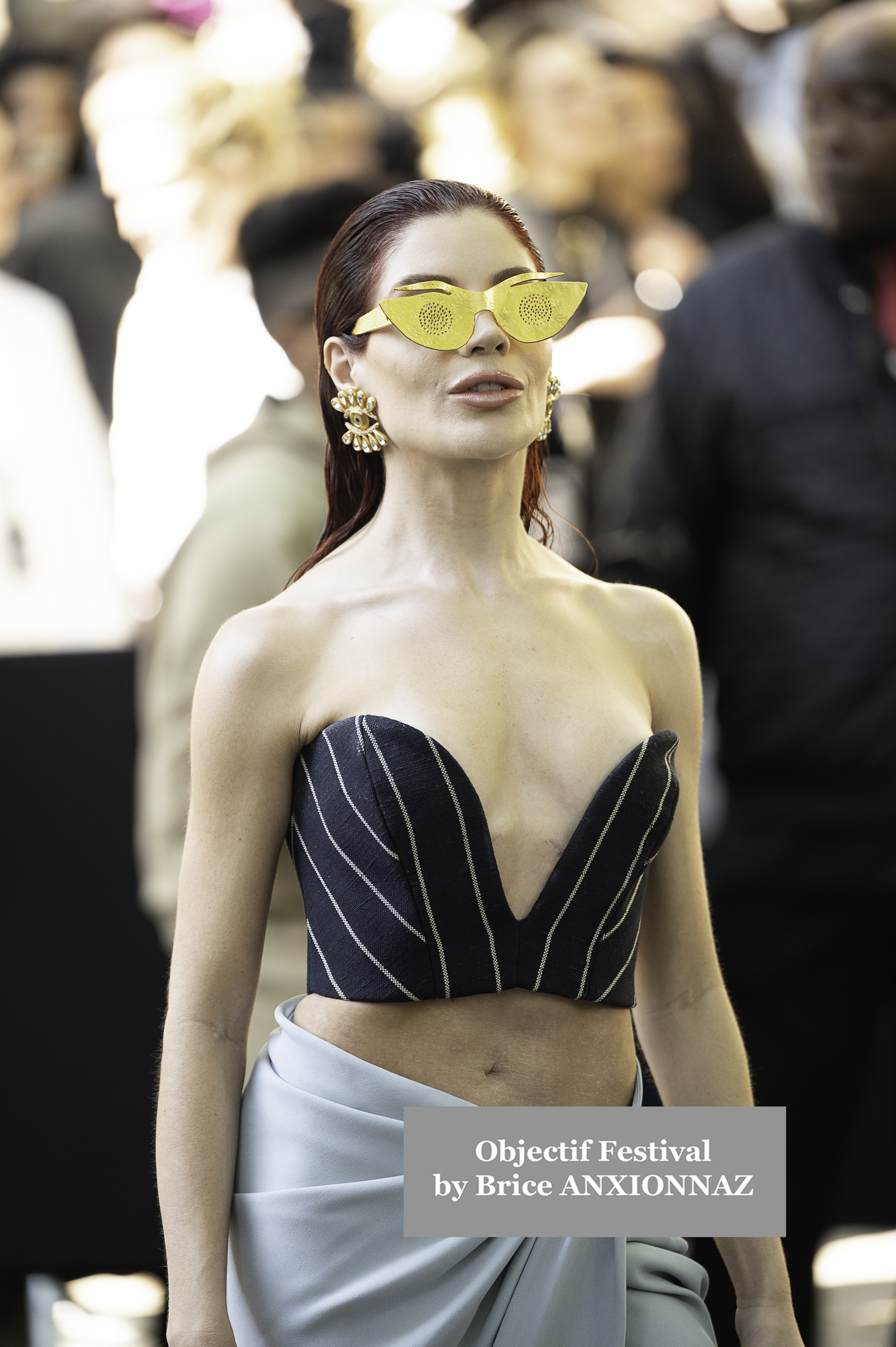 Guests Schiapparelli - Show attends the schiaparelli, France on February 28th, 2025 - Photos by Brice ANXIONNAZ (Objectif Festival)