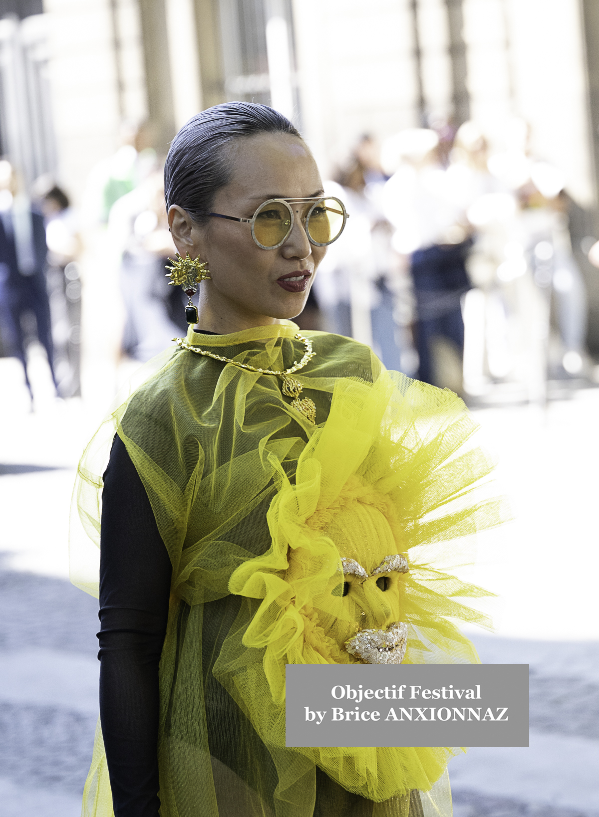 Guests Schiapparelli - Show attends the schiaparelli, France on February 28th, 2025 - Photos by Brice ANXIONNAZ (Objectif Festival)