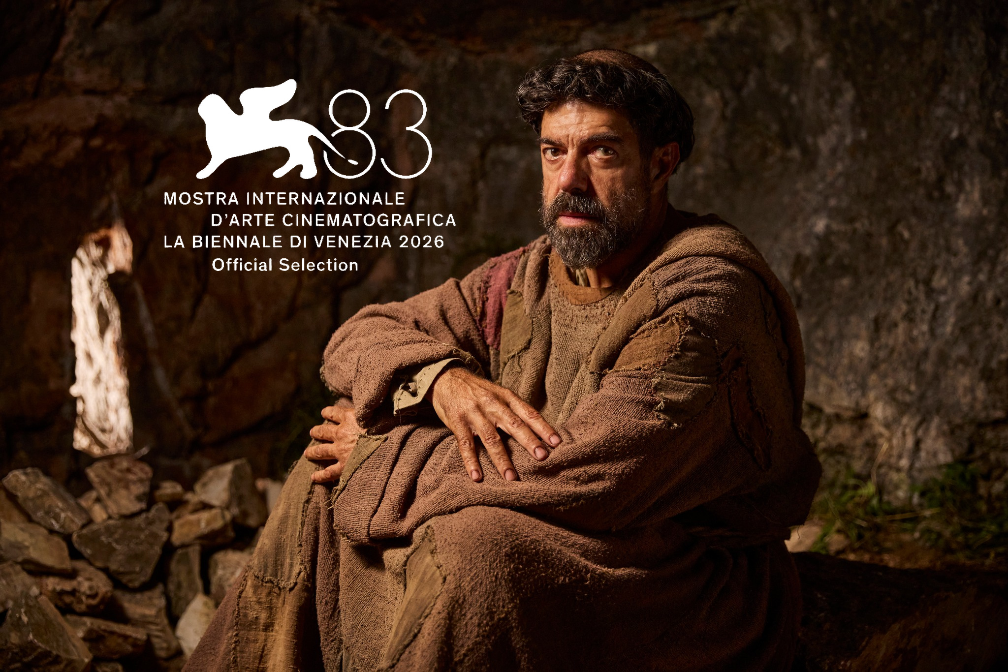 Pierfrancesco Favino dans Dio ride de Giovanni Veronesi, film de cl&ocirc;ture de la 83e Mostra de Venise 2026