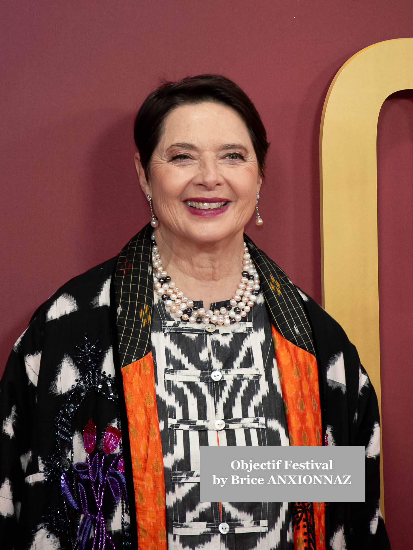 Fashion Week Isabella Rossellini - Fashion Week at Conclave, Paris, France on October 10th, 2024
