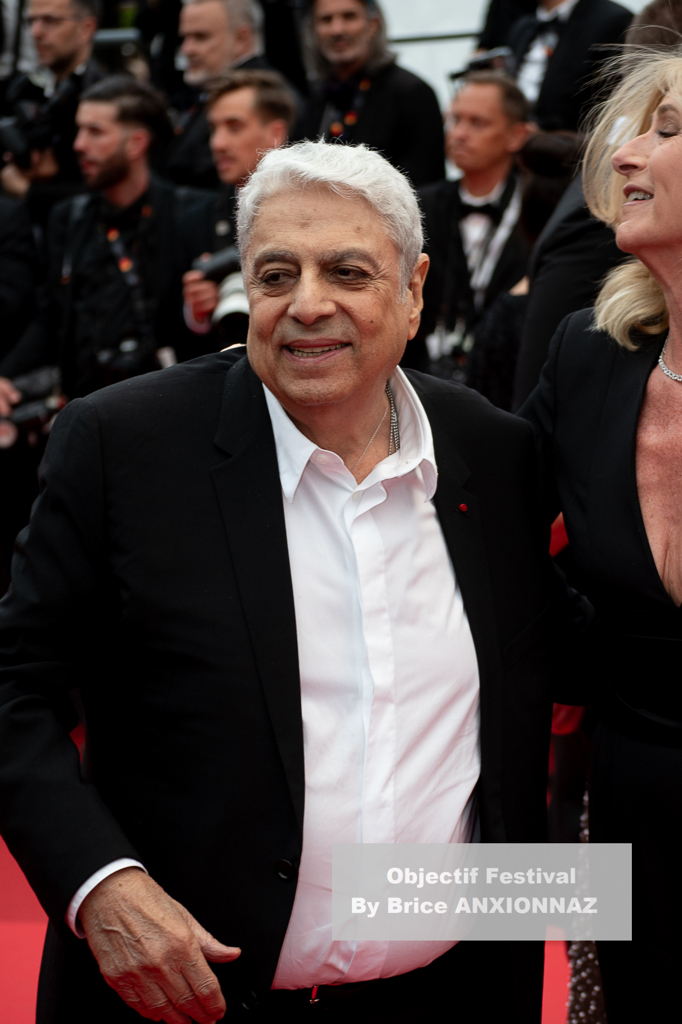 Fashion Week Enrico Macias - Fashion Week at Cannes-2025-Partir-un-jour-redcarpet, Tapis on May 13th, 2025