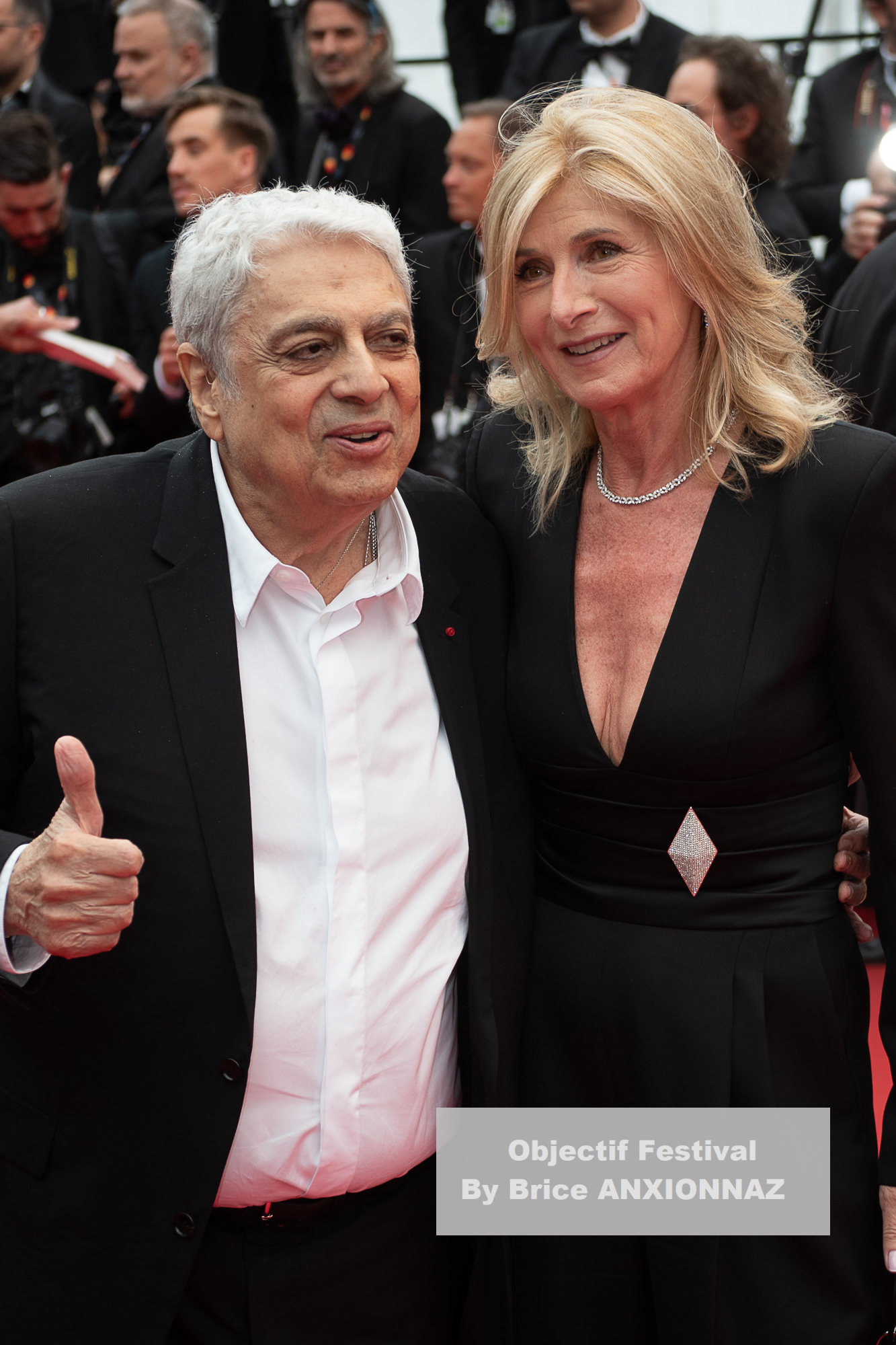 Fashion Week Enrico Macias - Fashion Week at Cannes-2025-Partir-un-jour-redcarpet, Tapis on May 13th, 2025