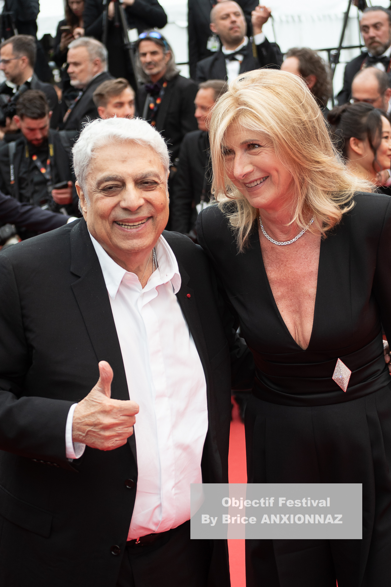 Fashion Week Enrico Macias - Fashion Week at Cannes-2025-Partir-un-jour-redcarpet, Tapis on May 13th, 2025