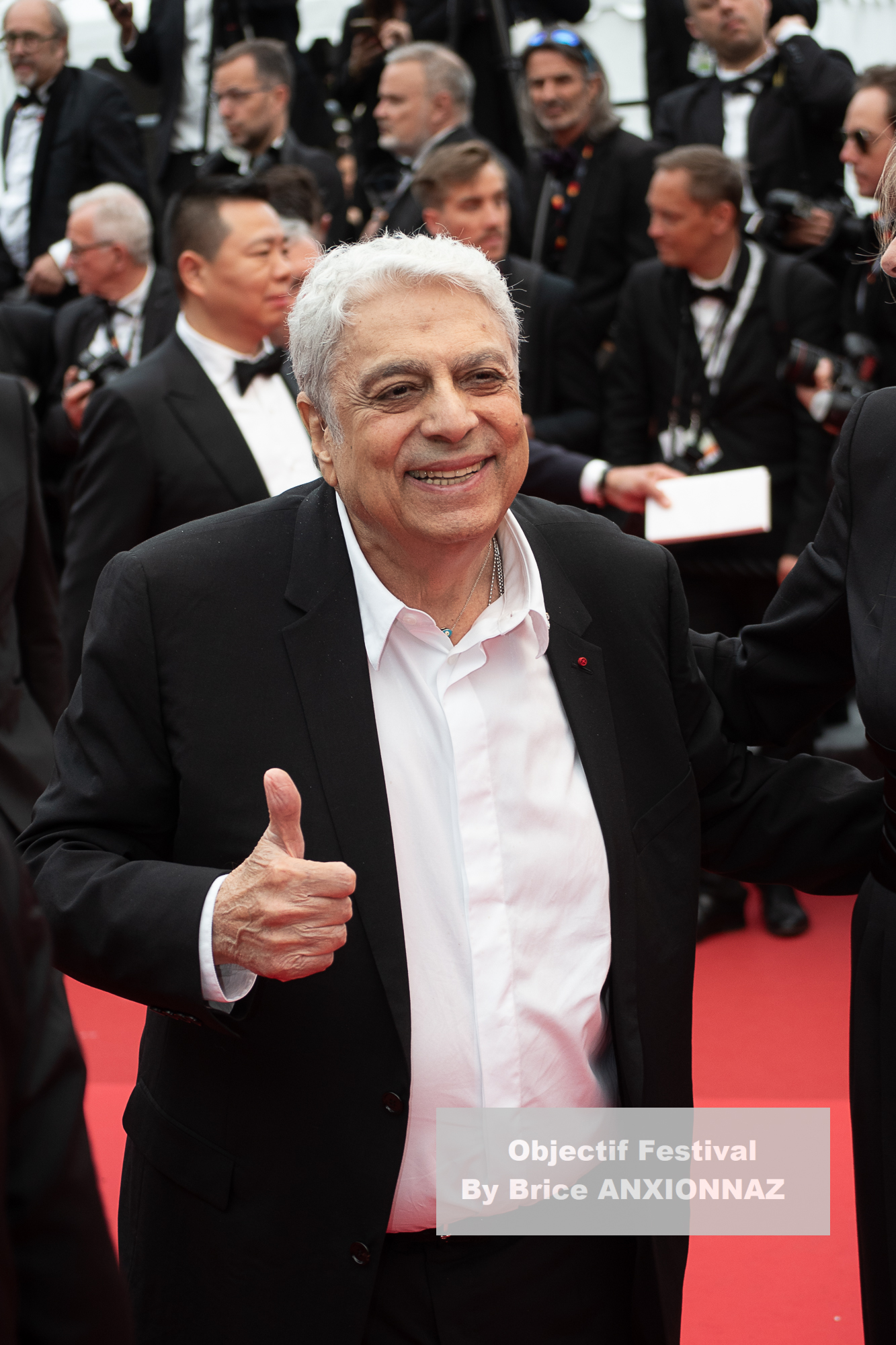 Fashion Week Enrico Macias - Fashion Week at Cannes-2025-Partir-un-jour-redcarpet, Tapis on May 13th, 2025