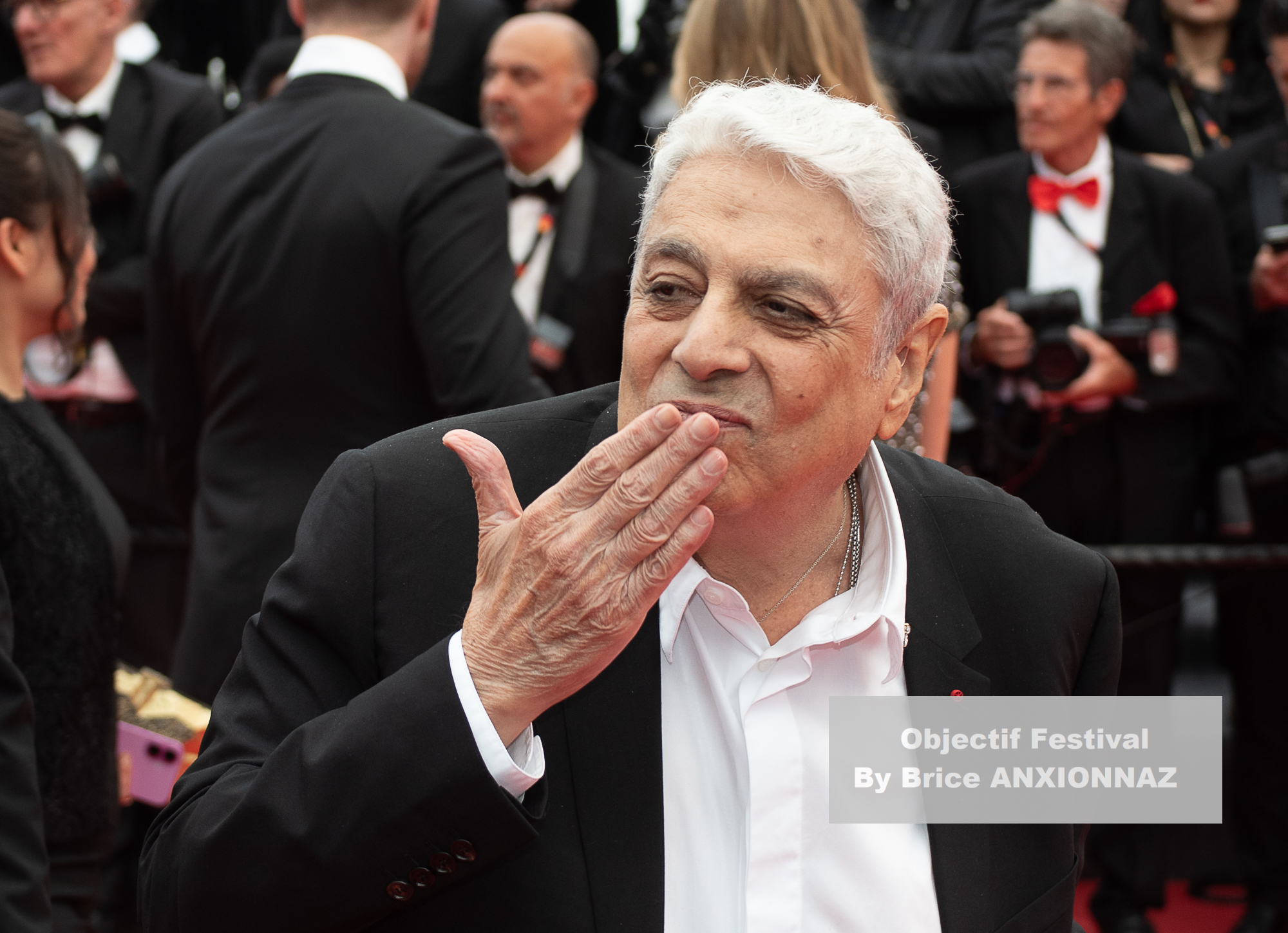 Fashion Week Enrico Macias - Fashion Week at Cannes-2025-Partir-un-jour-redcarpet, Tapis on May 13th, 2025