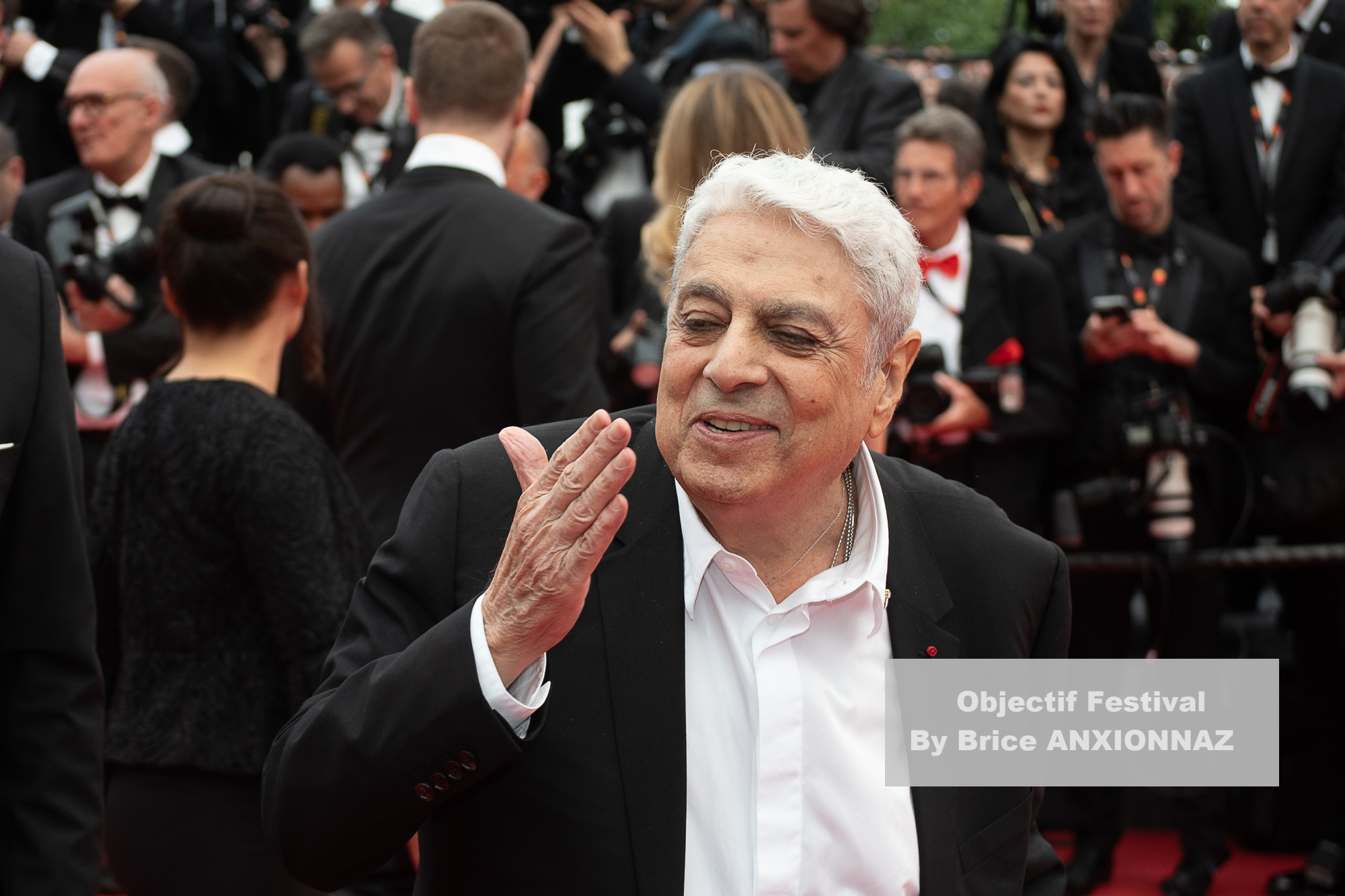 Fashion Week Enrico Macias - Fashion Week at Cannes-2025-Partir-un-jour-redcarpet, Tapis on May 13th, 2025