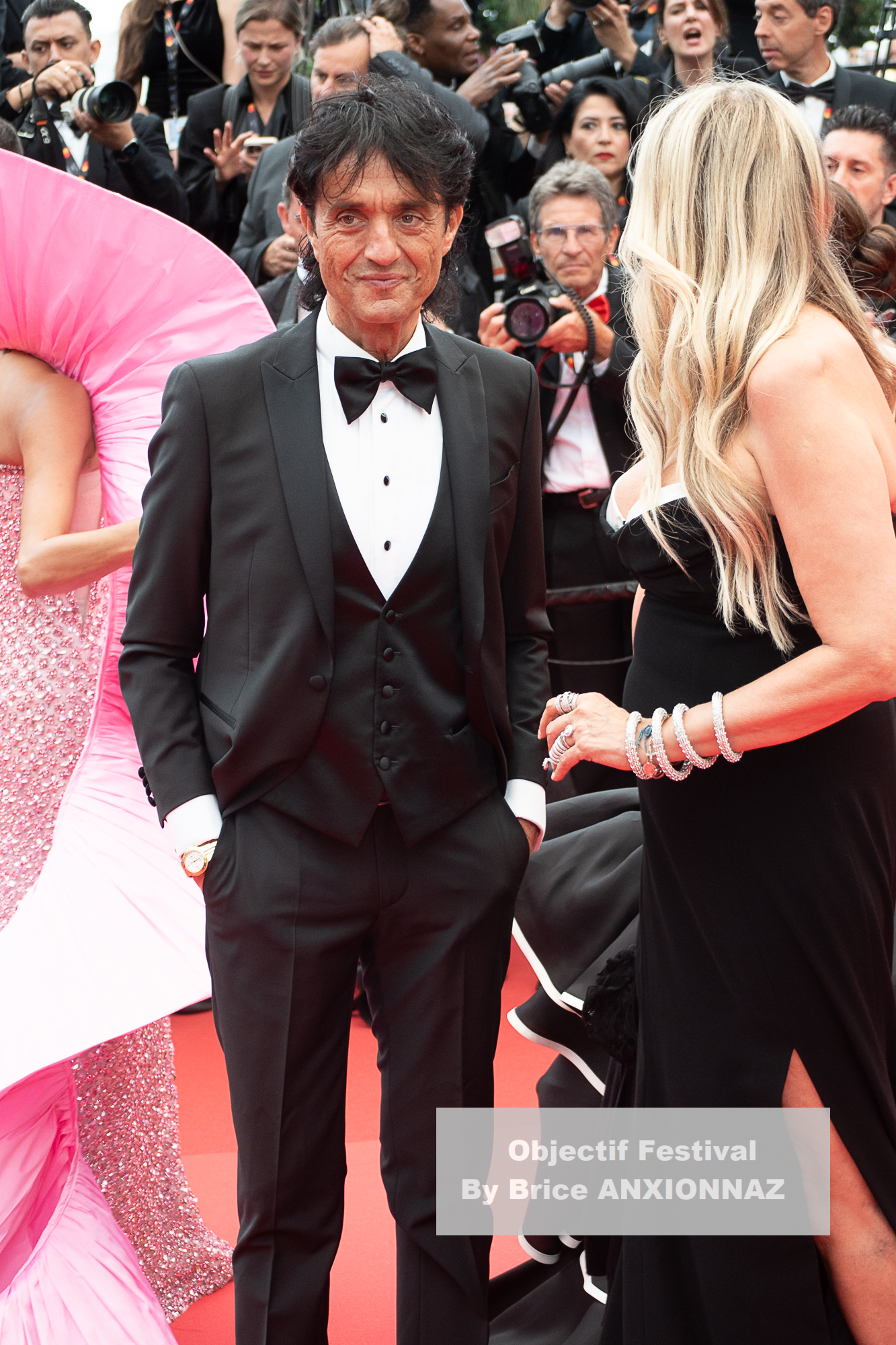 Fashion Week Giulio Base And Tiziana Rocca - Fashion Week at Cannes-2025-Partir-un-jour-redcarpet, Tapis on May 13th, 2025