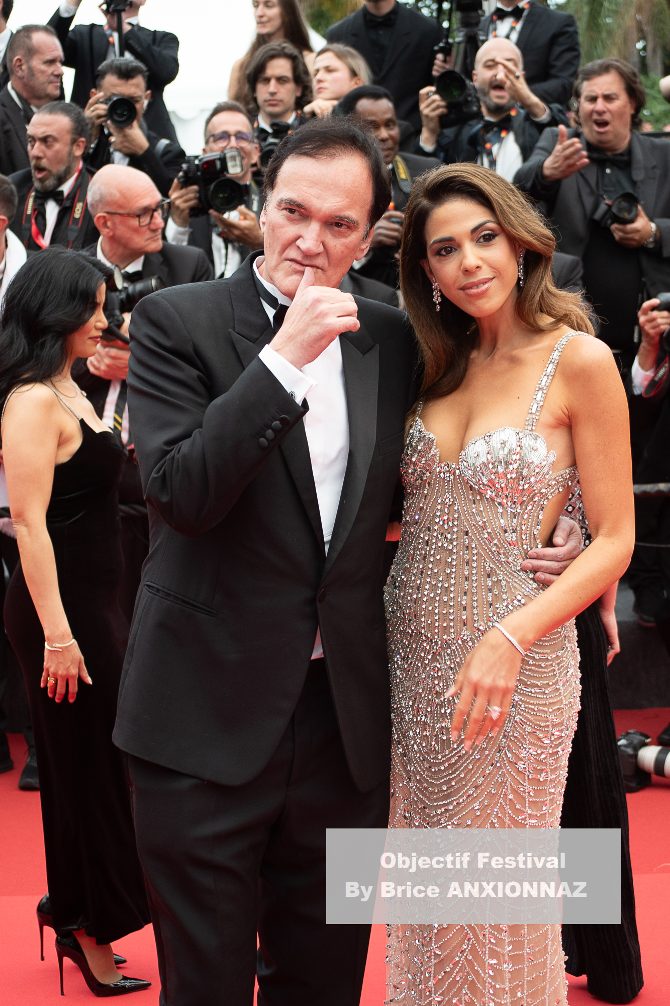 Fashion Week Quentin Tarentino - Fashion Week at Cannes-2025-Partir-un-jour-redcarpet, Tapis on May 13th, 2025
