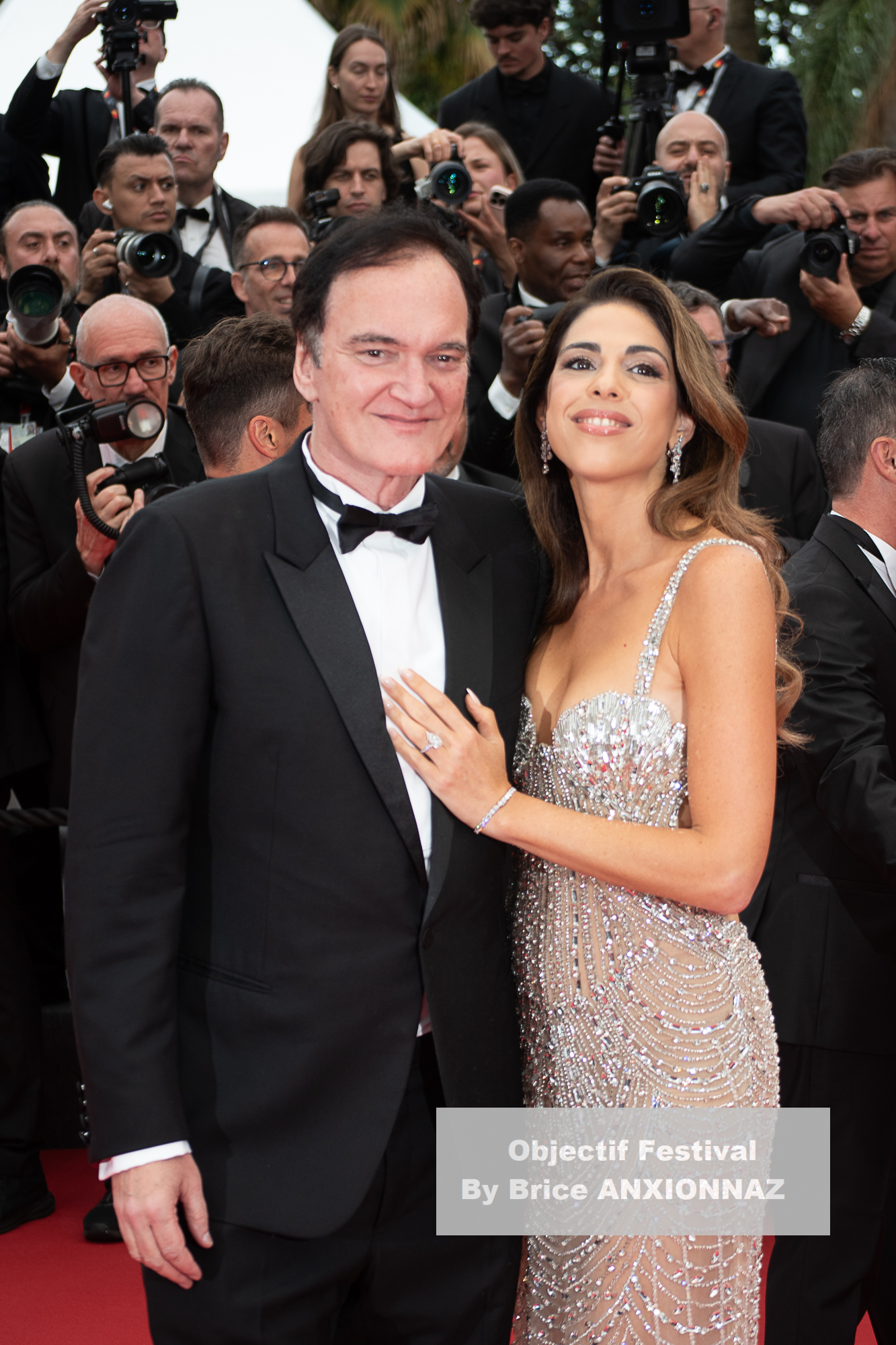 Fashion Week Quentin Tarentino - Fashion Week at Cannes-2025-Partir-un-jour-redcarpet, Tapis on May 13th, 2025