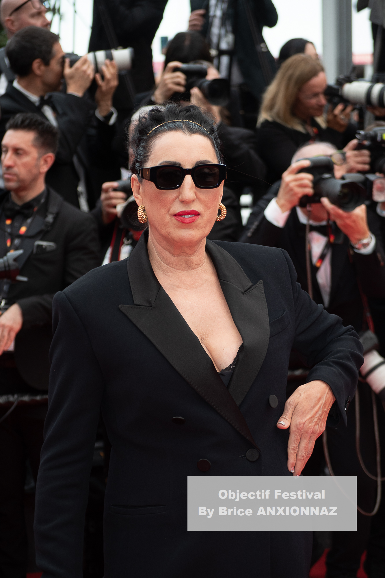 Fashion Week Rossy De Palma - Fashion Week at Cannes-2025-Partir-un-jour-redcarpet, Tapis on May 13th, 2025