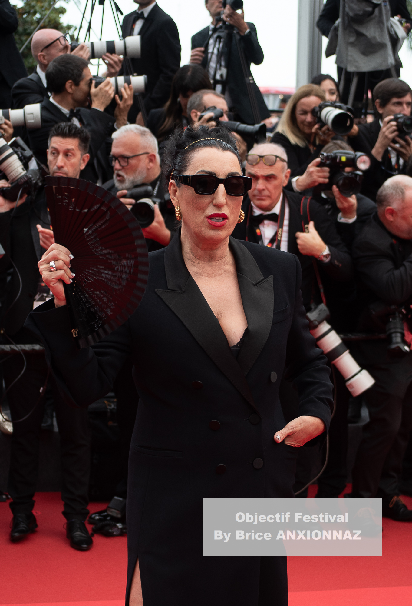 Fashion Week Rossy De Palma - Fashion Week at Cannes-2025-Partir-un-jour-redcarpet, Tapis on May 13th, 2025