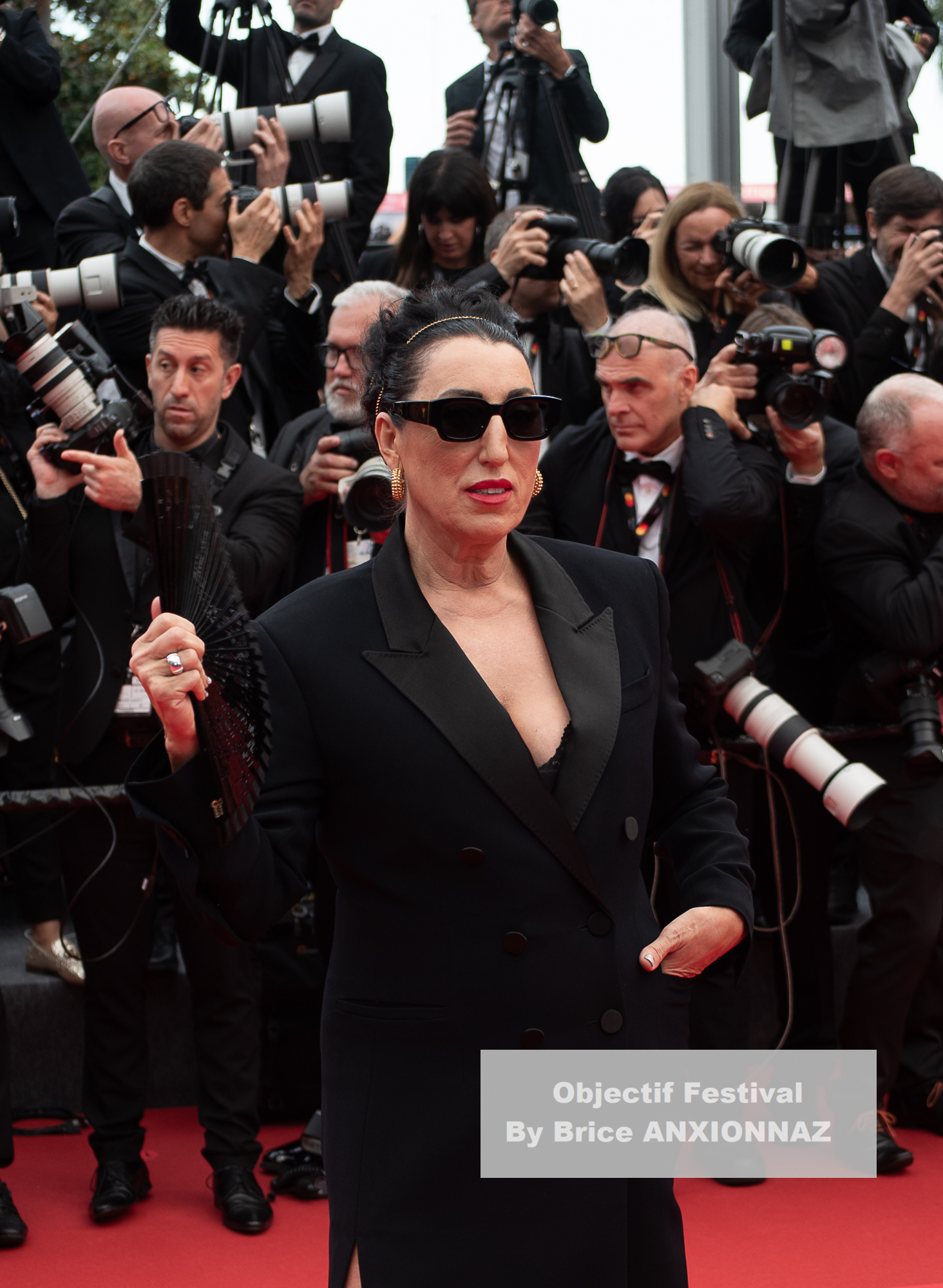 Fashion Week Rossy De Palma - Fashion Week at Cannes-2025-Partir-un-jour-redcarpet, Tapis on May 13th, 2025