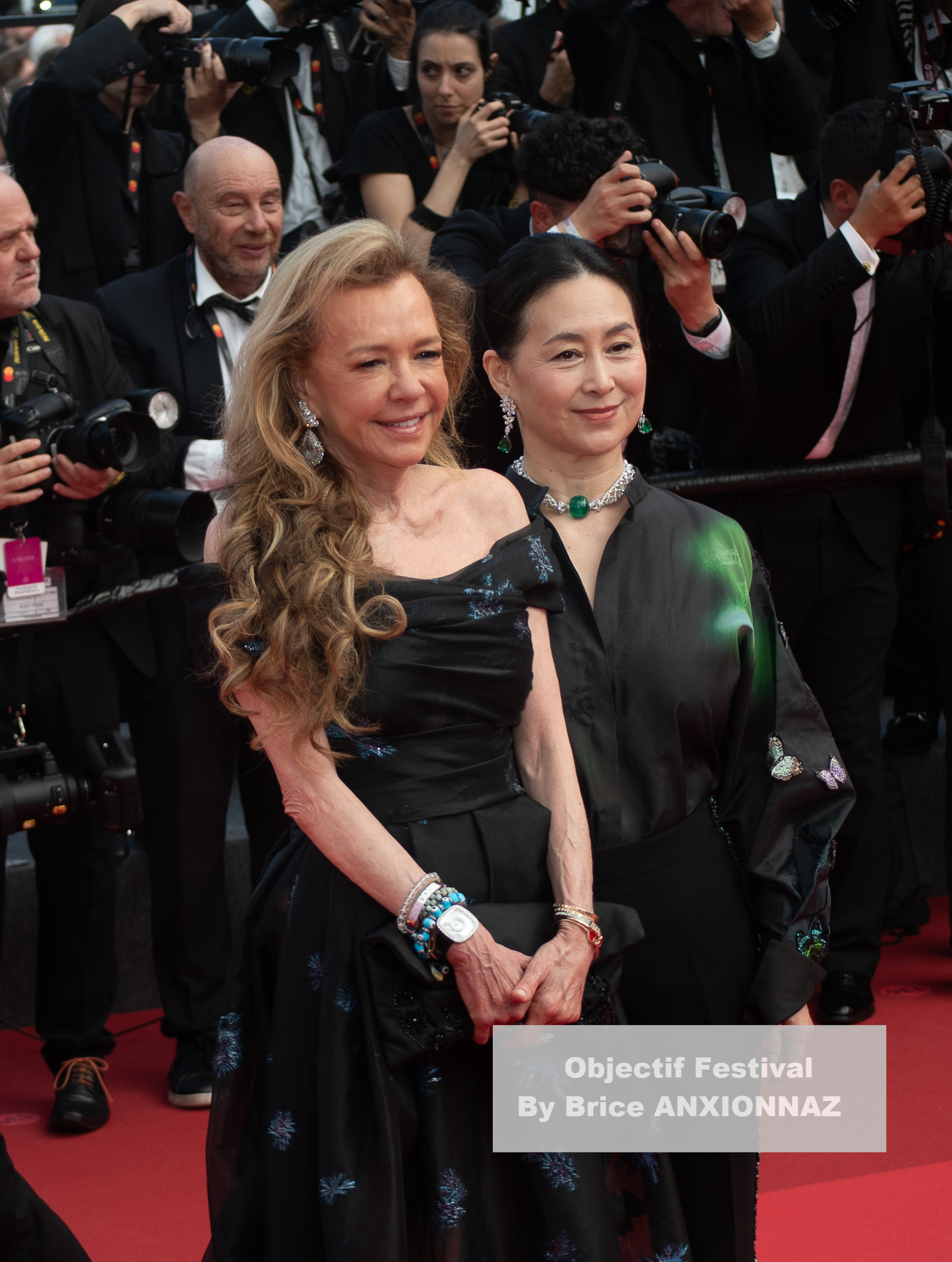 Fashion Week Caroline Scheufele And Pansy Ho - Fashion Week at Cannes2025-ClosingCeremony-RedCarpet, ClosingDay on May 24th, 2025