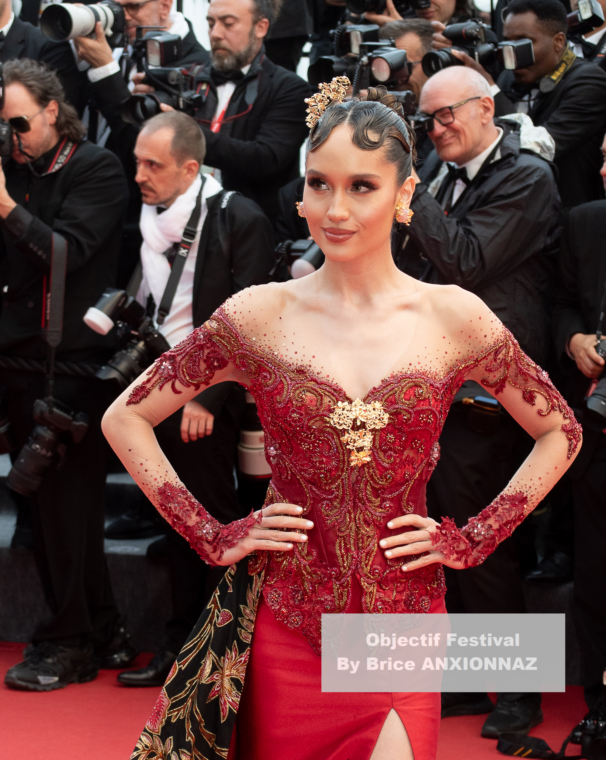 Fashion Week Avant Première De Film (Red Carpet) - Fashion Week at Cannes2025-Eddington, Brice on May 16th, 2025