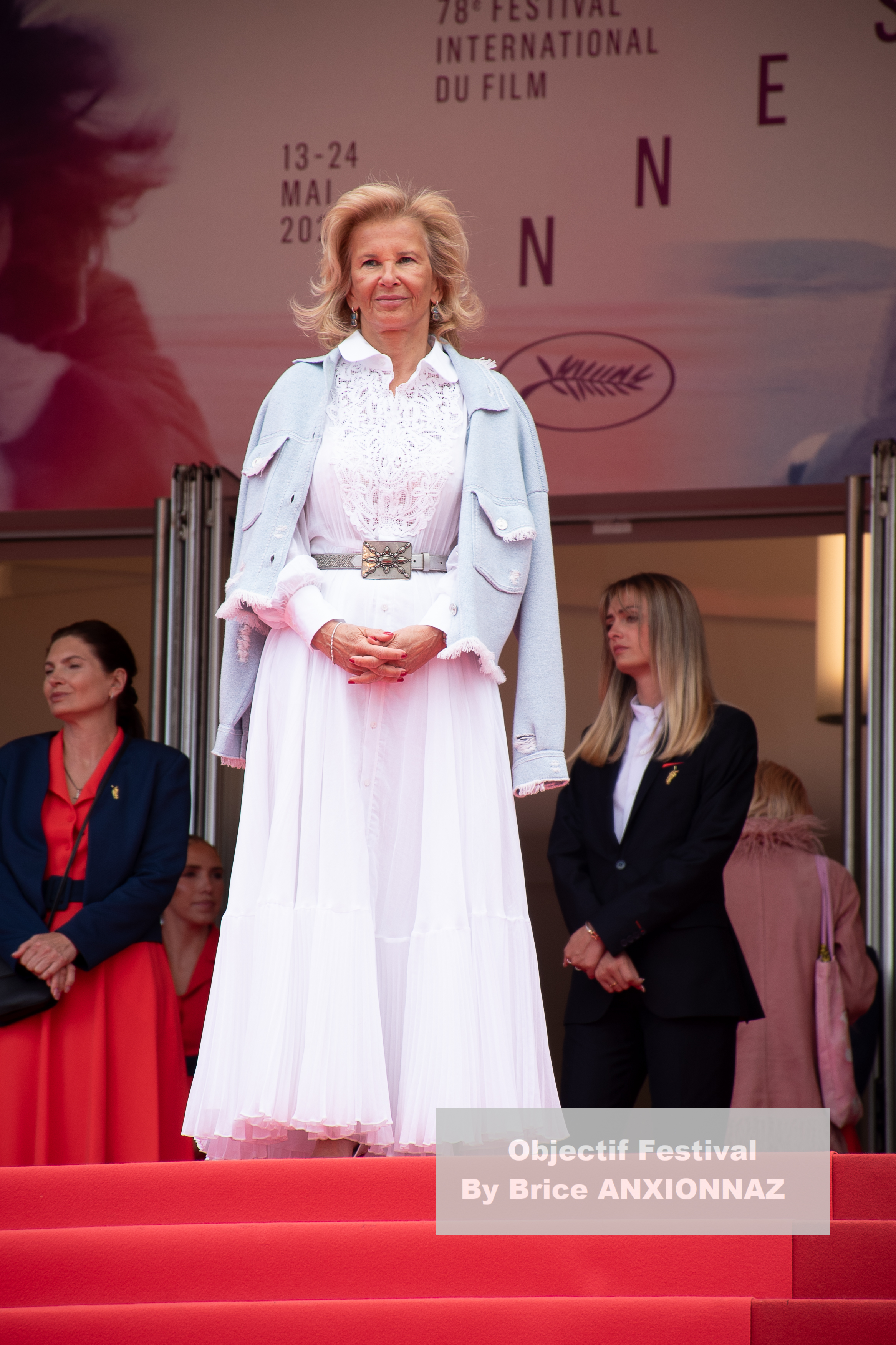 Fashion Week Iris Knobloch - Fashion Week at Cannes2025-Jeunes-Meres, RedCarpet on May 23rd, 2025
