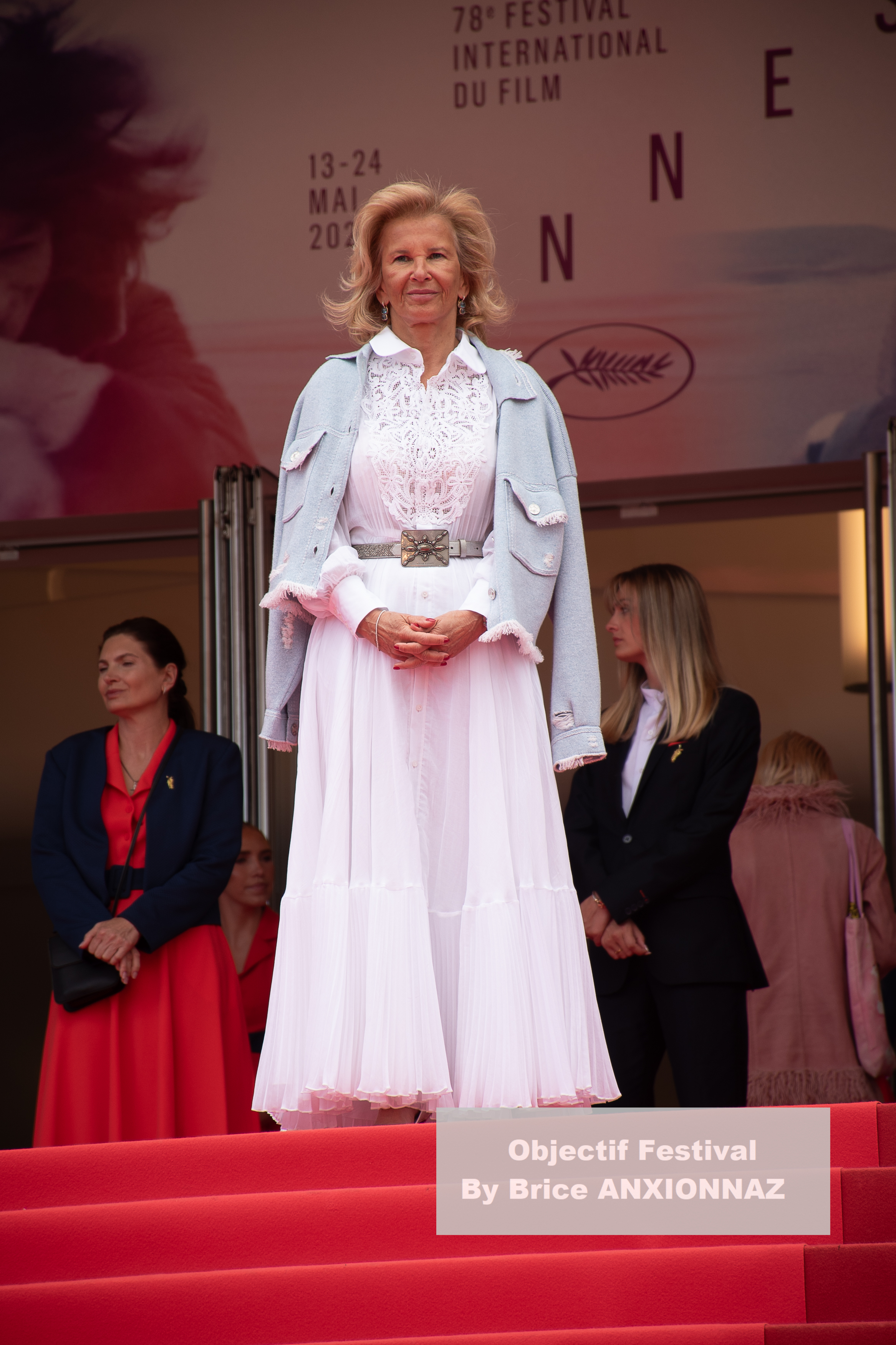 Fashion Week Iris Knobloch - Fashion Week at Cannes2025-Jeunes-Meres, RedCarpet on May 23rd, 2025