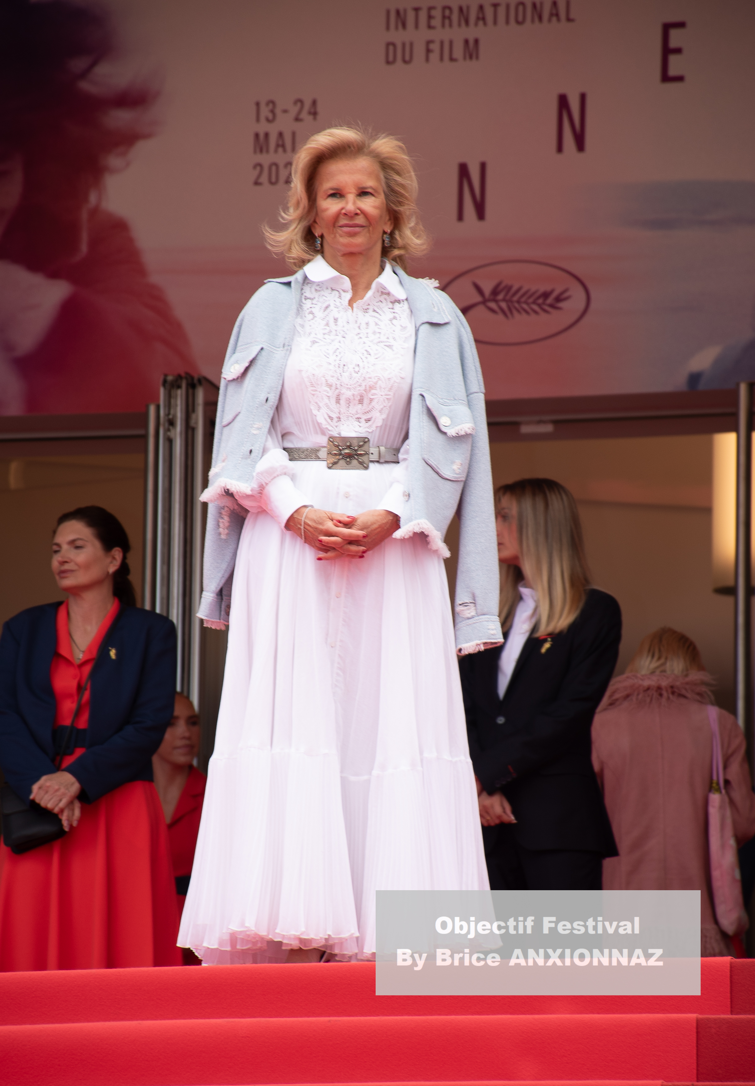 Fashion Week Iris Knobloch - Fashion Week at Cannes2025-Jeunes-Meres, RedCarpet on May 23rd, 2025