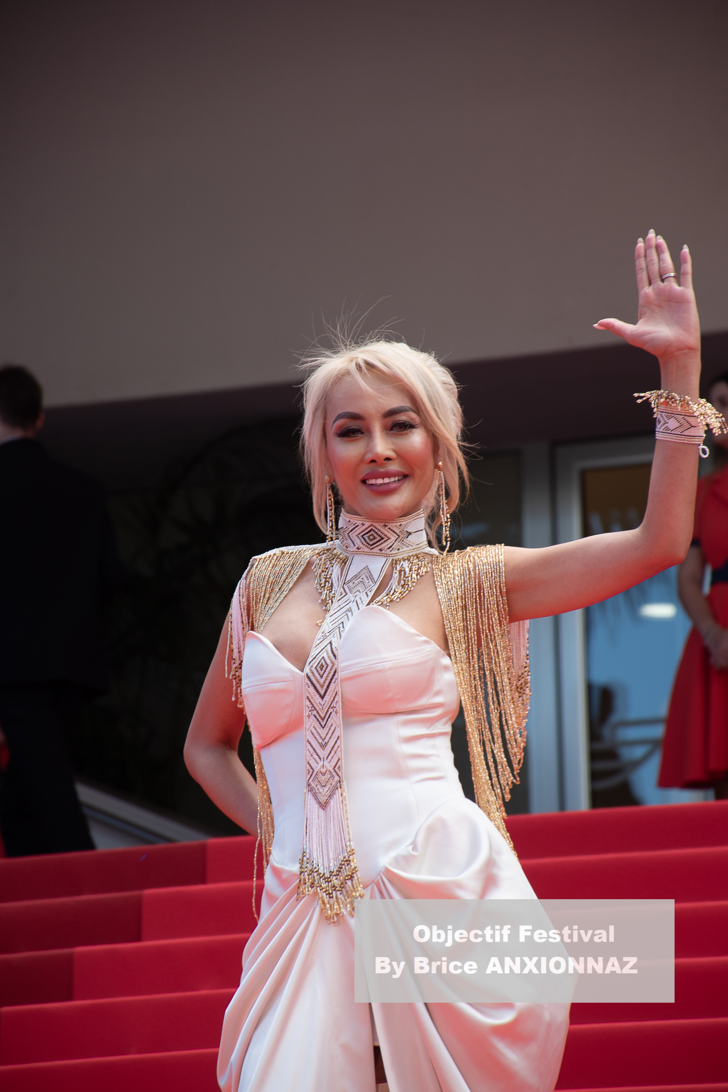 Fashion Week Mirka H - Fashion Week at Cannes2025-Jeunes-Meres, RedCarpet on May 23rd, 2025
