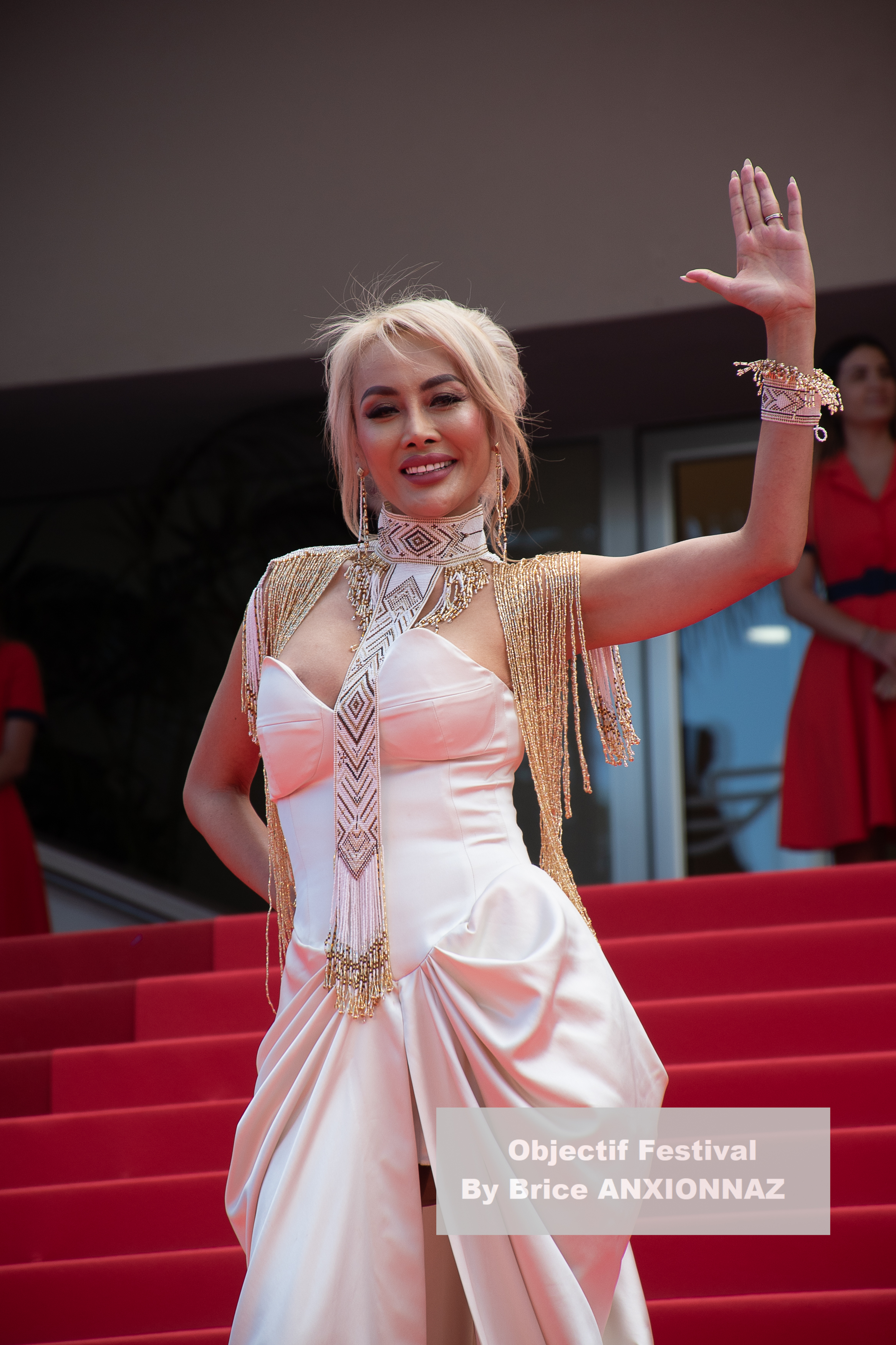 Fashion Week Mirka H - Fashion Week at Cannes2025-Jeunes-Meres, RedCarpet on May 23rd, 2025