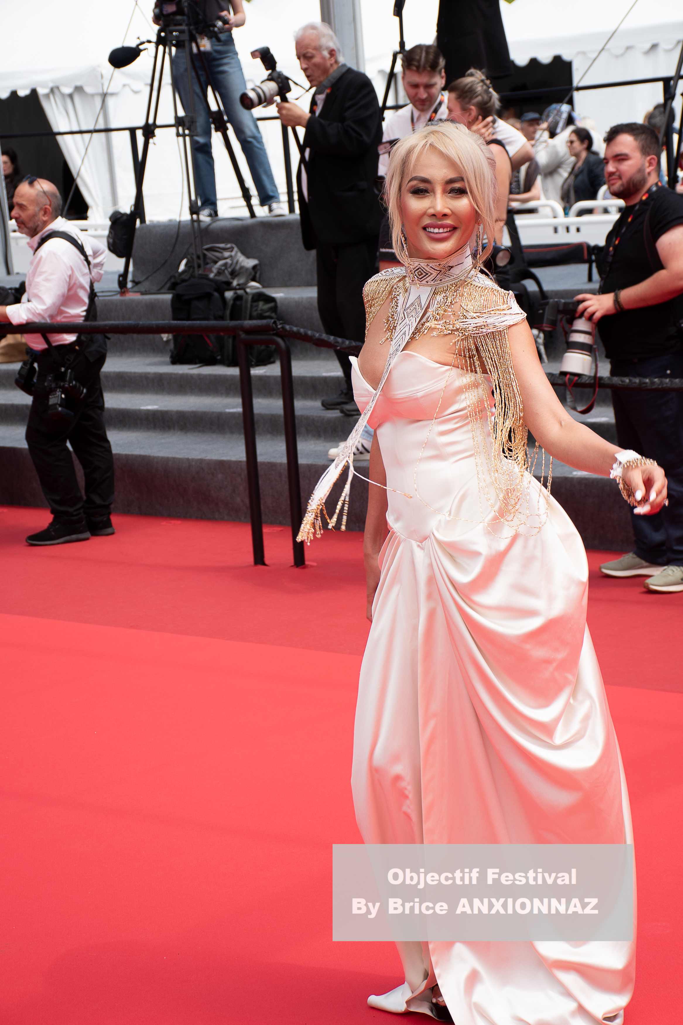 Fashion Week Mirka H - Fashion Week at Cannes2025-Jeunes-Meres, RedCarpet on May 23rd, 2025