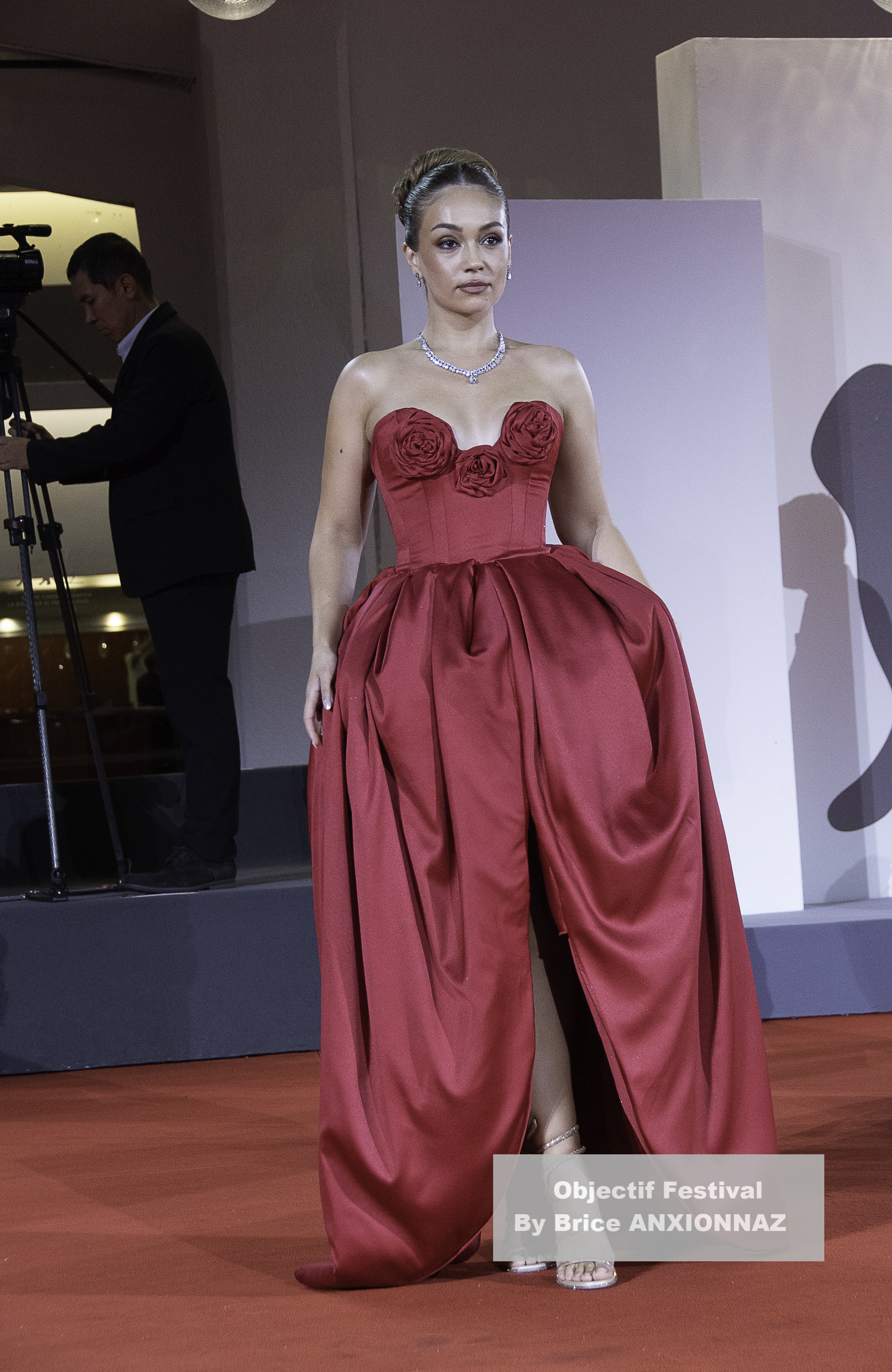 Leonie Hanne - Festival image lors de Hateshinaki Scarlet Premiere At The Venice Film Festival, Lido di Venezia, Italy 2025-09-04