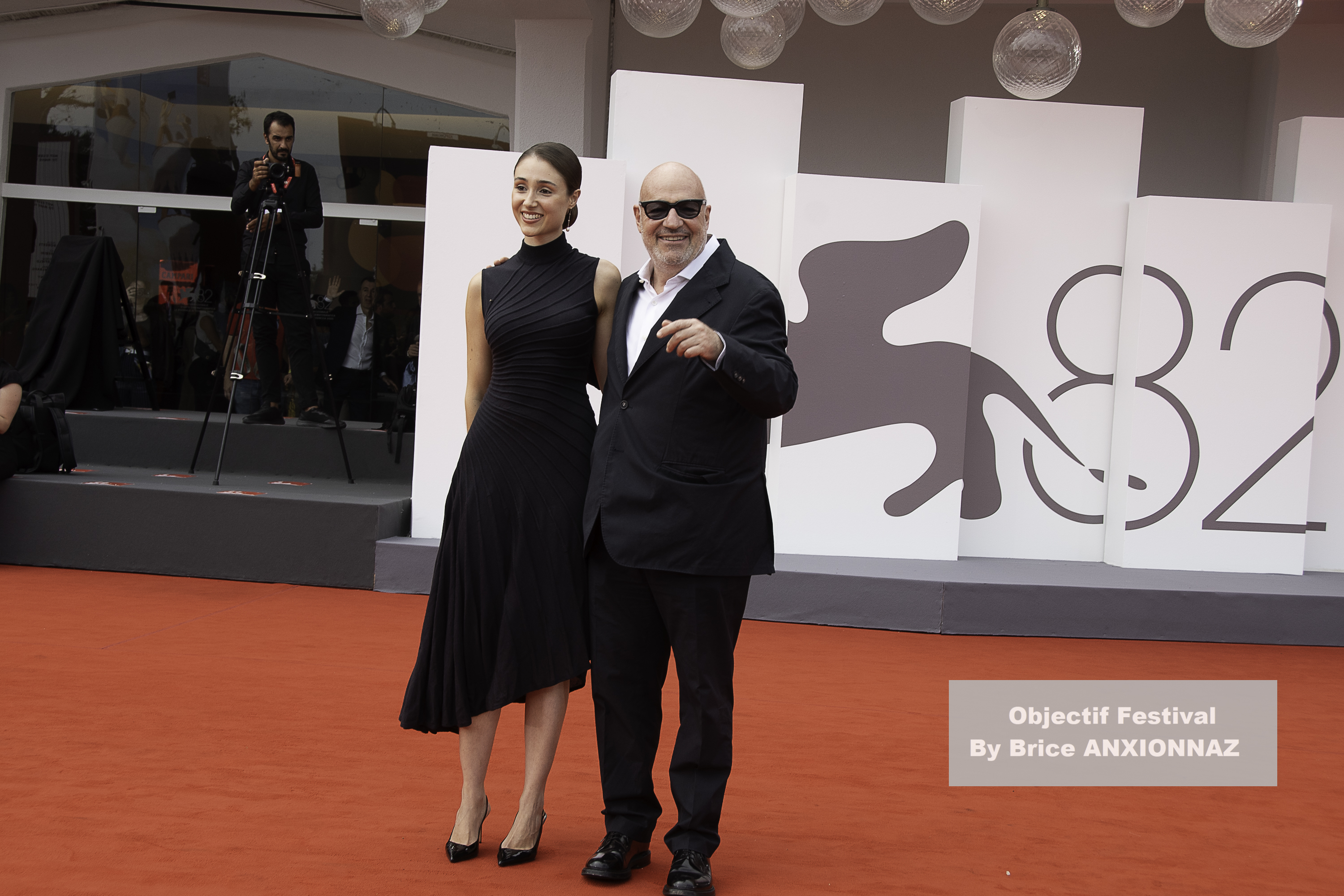 Leonie Hanne - Festival image lors de Red Carpet   Below The Clouds, Lido di Venezia, Italy 2025-08-30