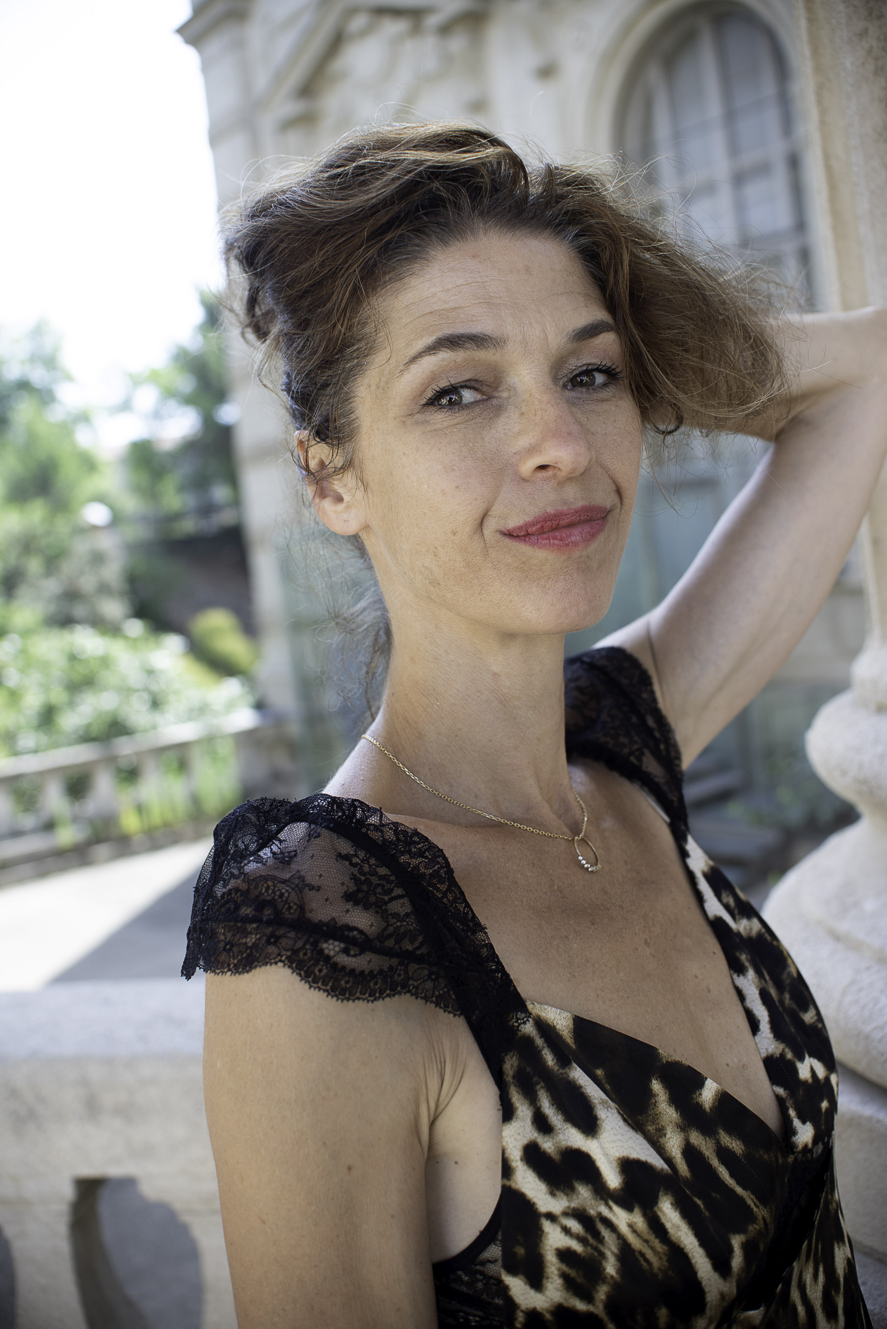 Photoshooting - Fleur Ballini during Fleur Ballini Marseille, Marseille, Parc Longchamps 2024-07-29