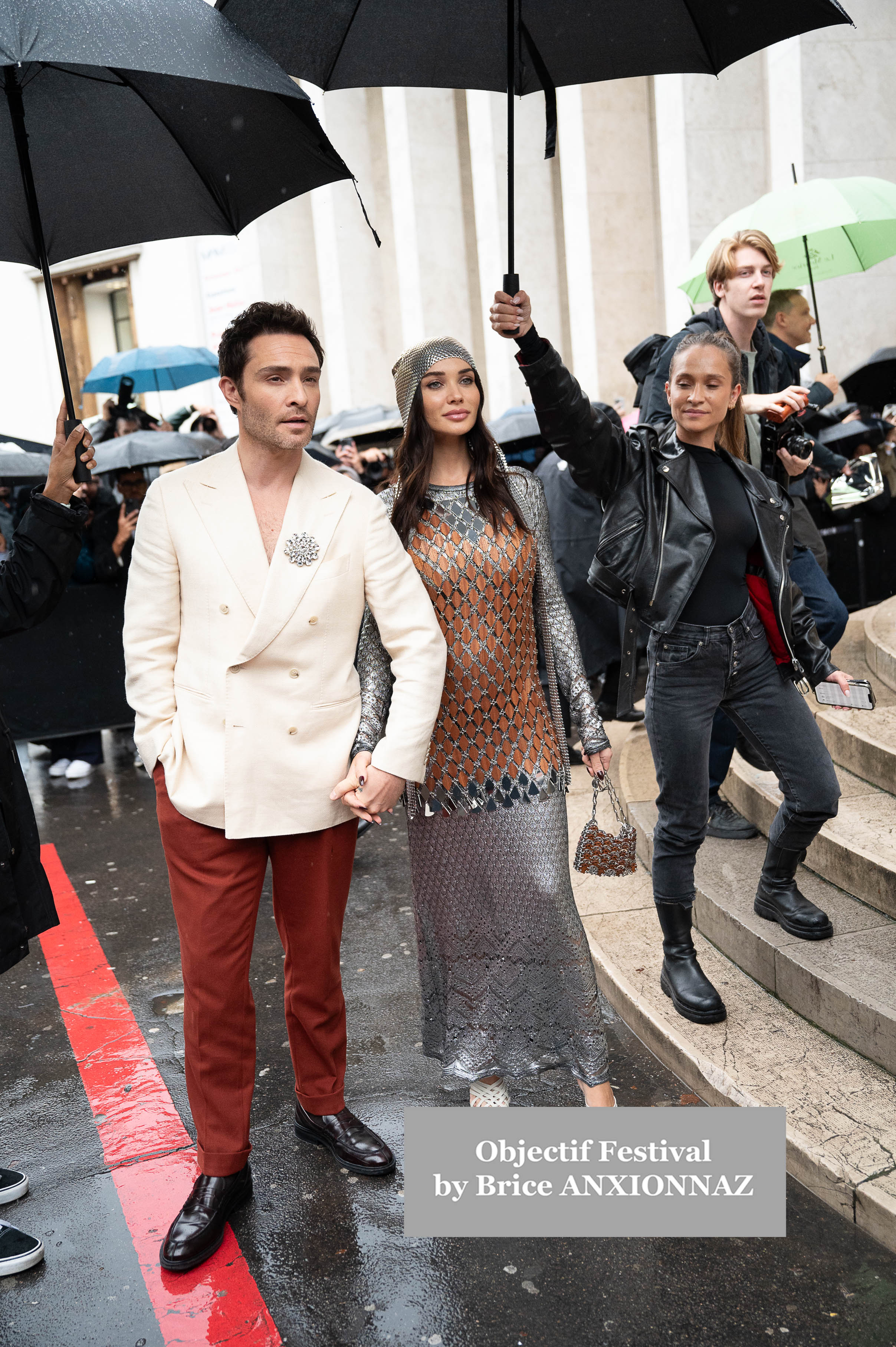 Fashion Week Ed Westwick - Fashion Week at Rabanne, Paris, France on September 25th, 2024