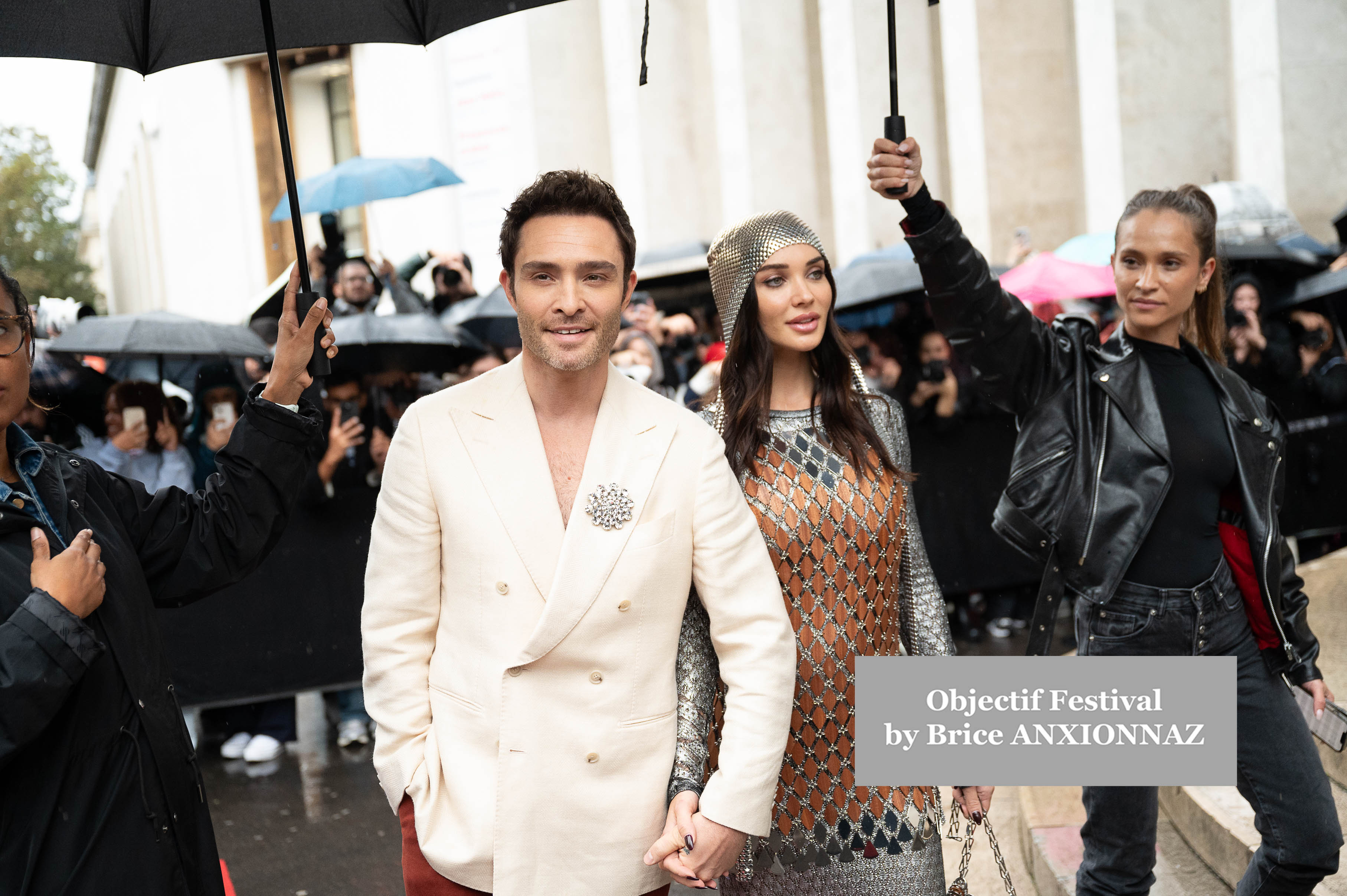Fashion Week Ed Westwick - Fashion Week at Rabanne, Paris, France on September 25th, 2024