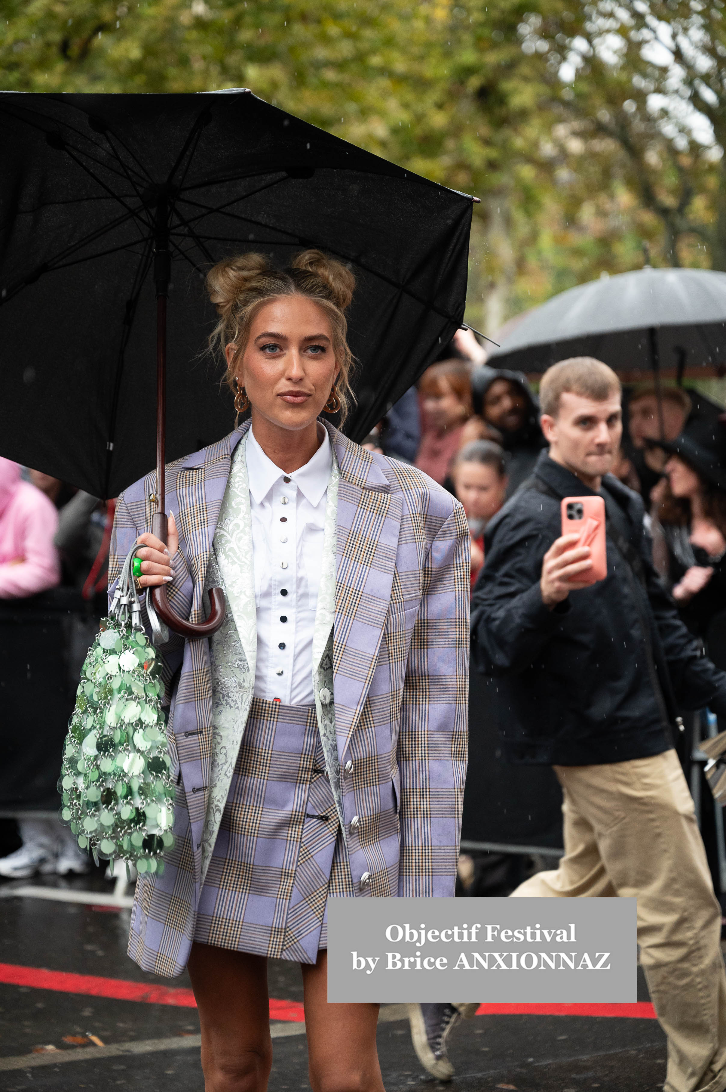 Fashion Week Emili Sindlev - Fashion Week at Rabanne, Paris, France on September 25th, 2024