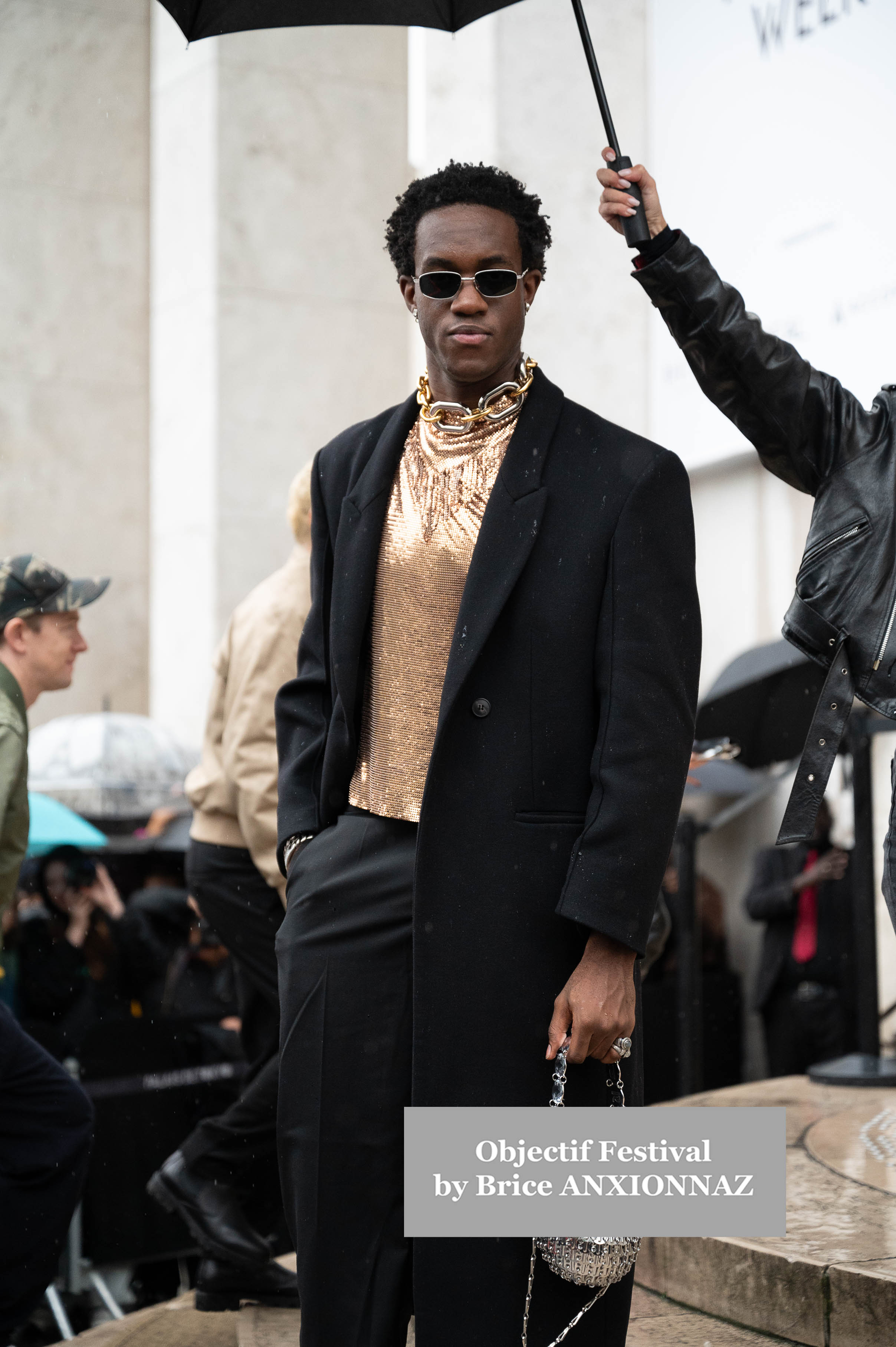 Fashion Week Unknown Guests - Fashion Week at Rabanne, Paris, France on September 25th, 2024