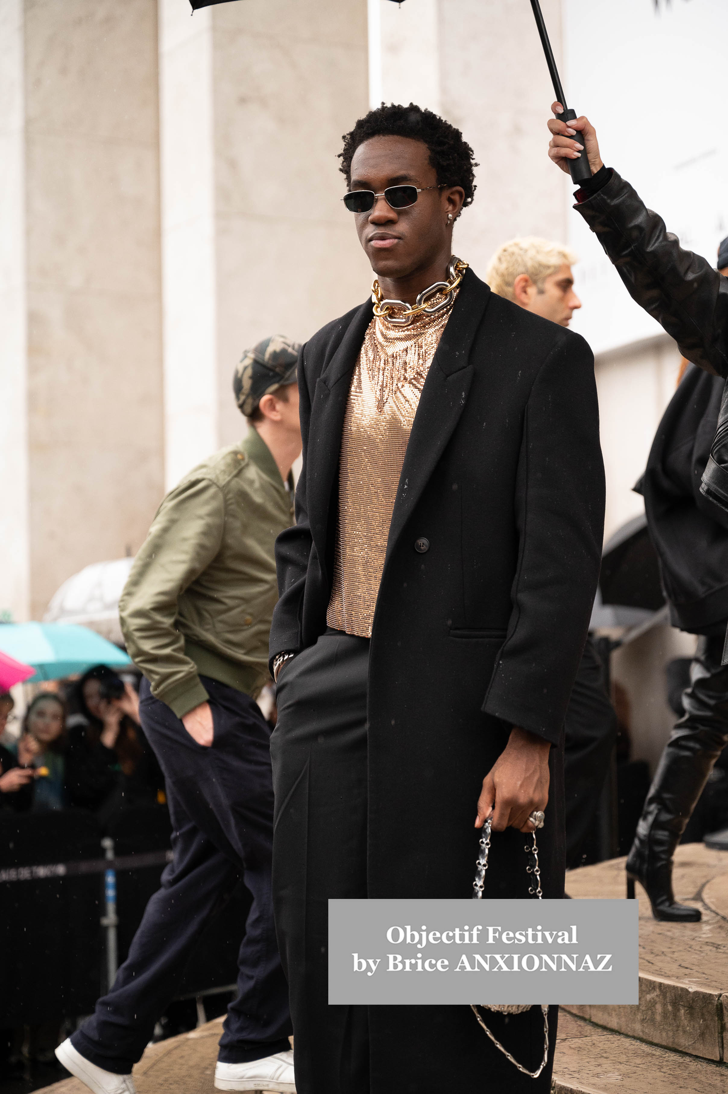 Fashion Week Unknown Guests - Fashion Week at Rabanne, Paris, France on September 25th, 2024