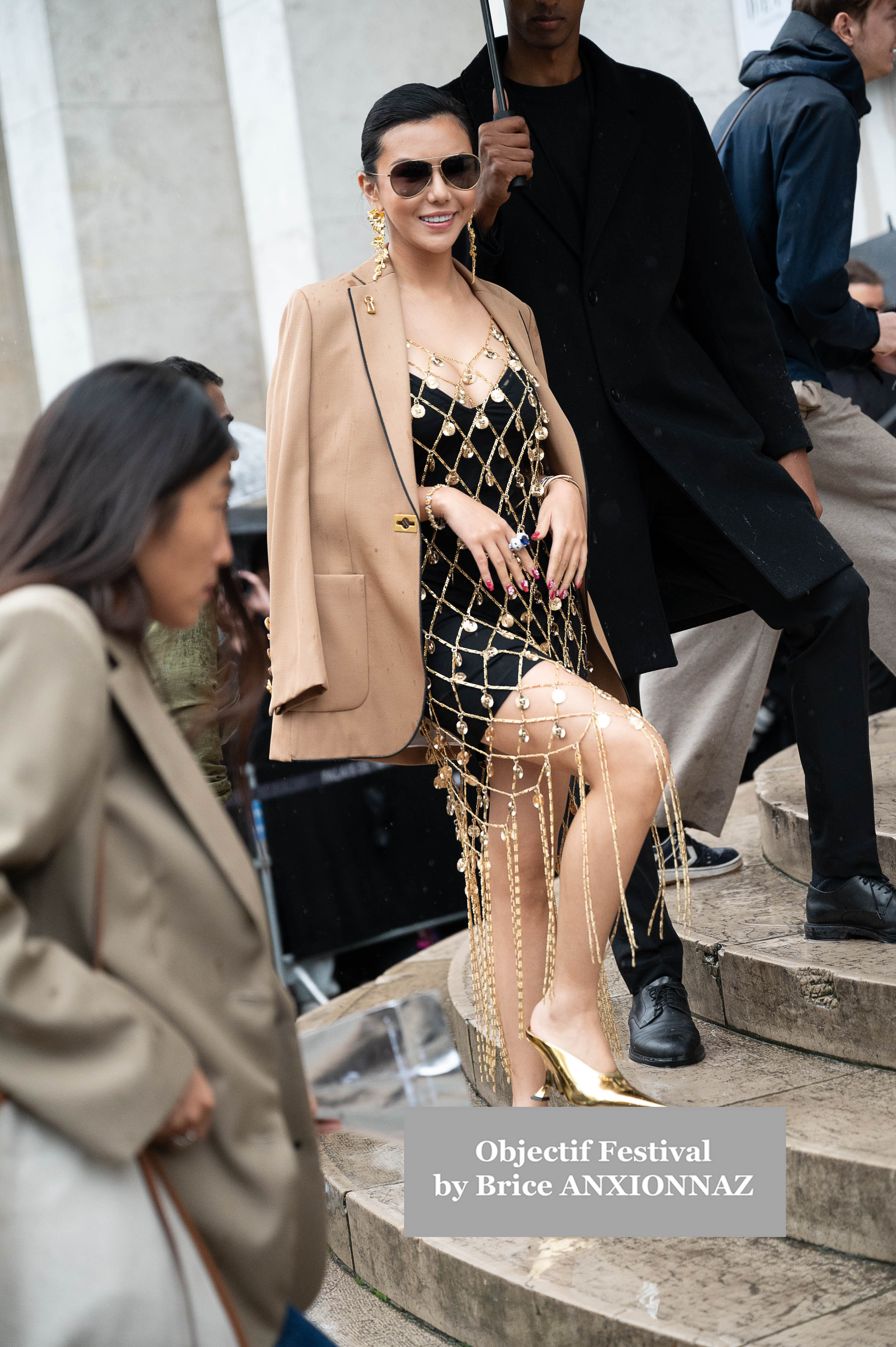 Fashion Week Unknown Guests - Fashion Week at Rabanne, Paris, France on September 25th, 2024