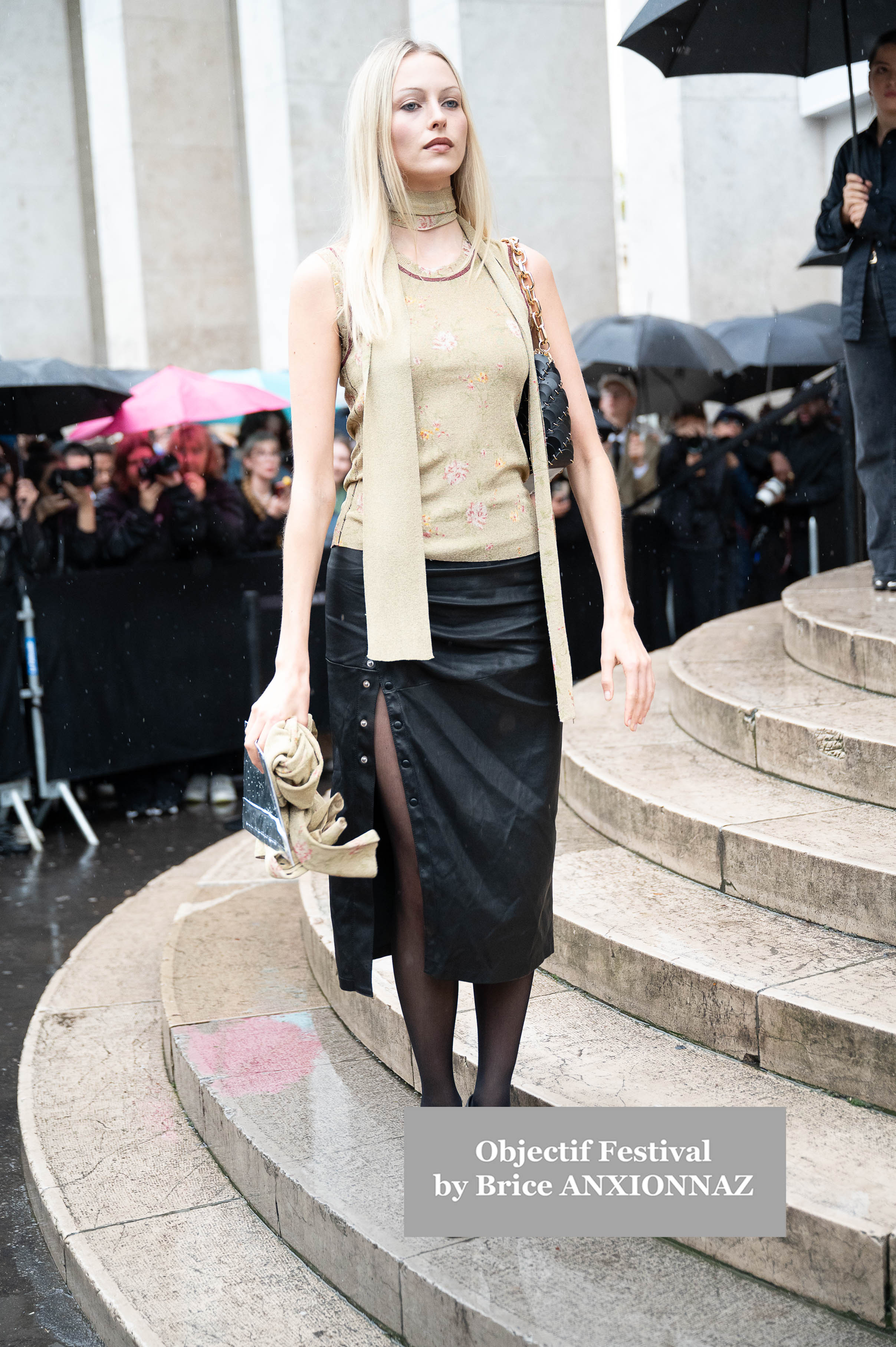 Fashion Week Unknown Guests - Fashion Week at Rabanne, Paris, France on September 25th, 2024