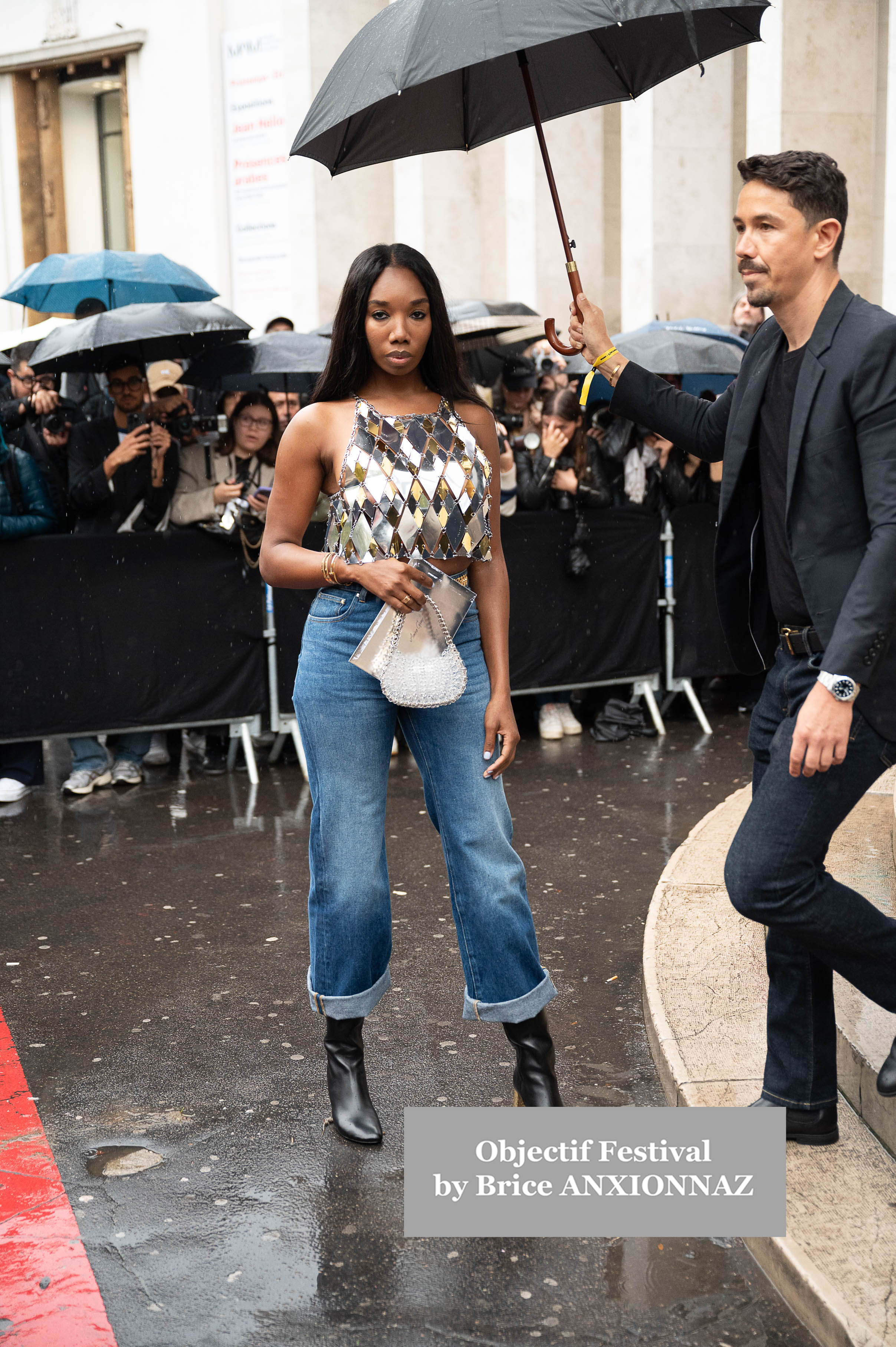 Fashion Week Unknown Guests - Fashion Week at Rabanne, Paris, France on September 25th, 2024