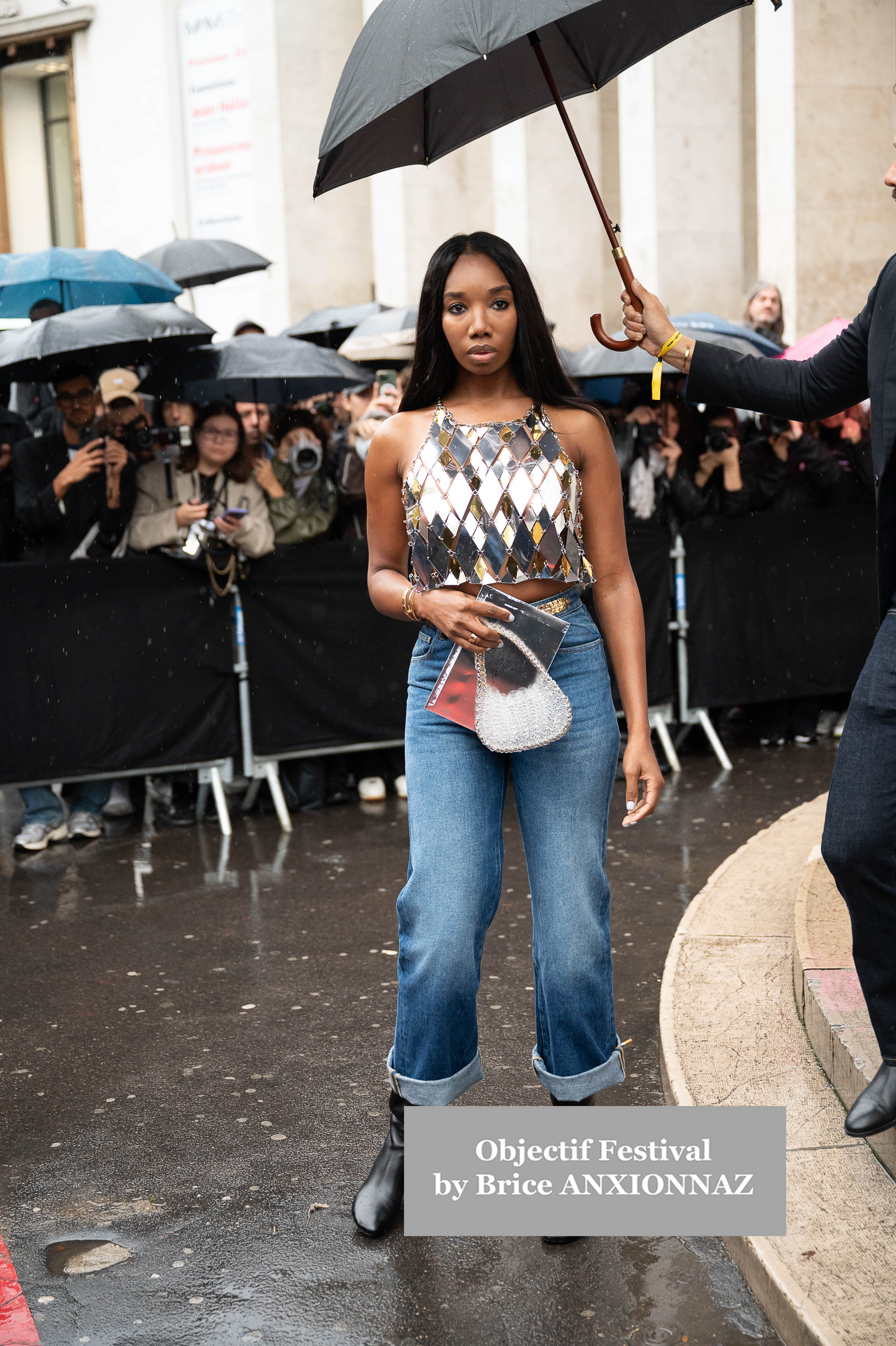 Fashion Week Unknown Guests - Fashion Week at Rabanne, Paris, France on September 25th, 2024