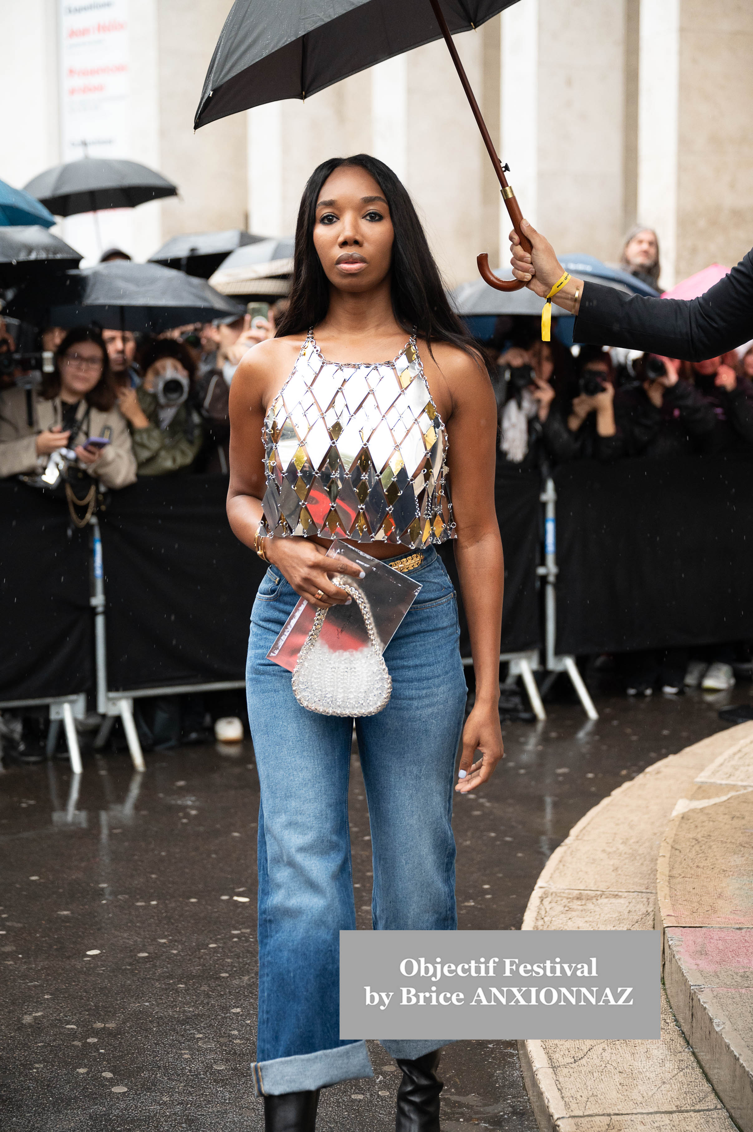 Fashion Week Unknown Guests - Fashion Week at Rabanne, Paris, France on September 25th, 2024