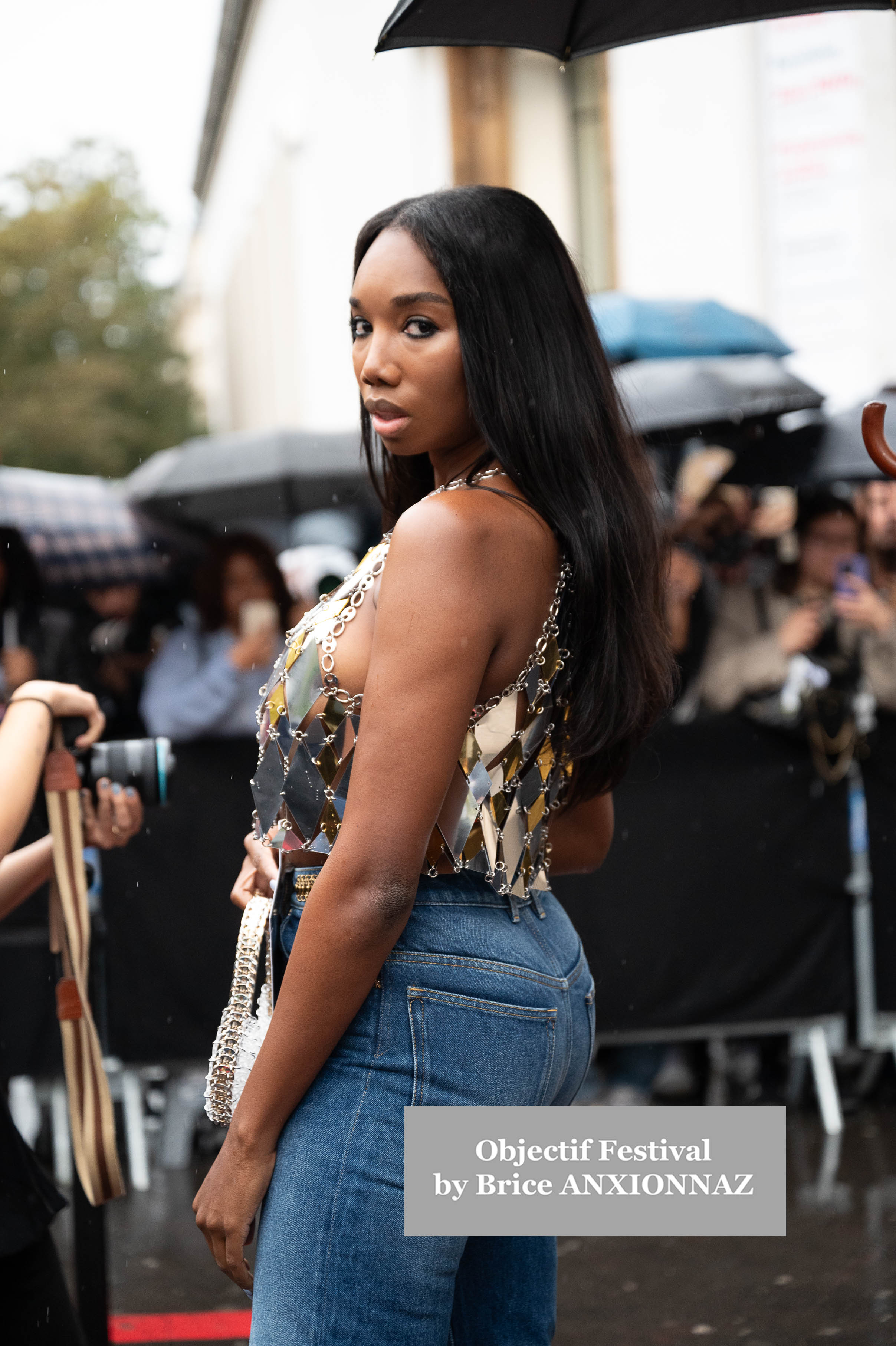 Fashion Week Unknown Guests - Fashion Week at Rabanne, Paris, France on September 25th, 2024