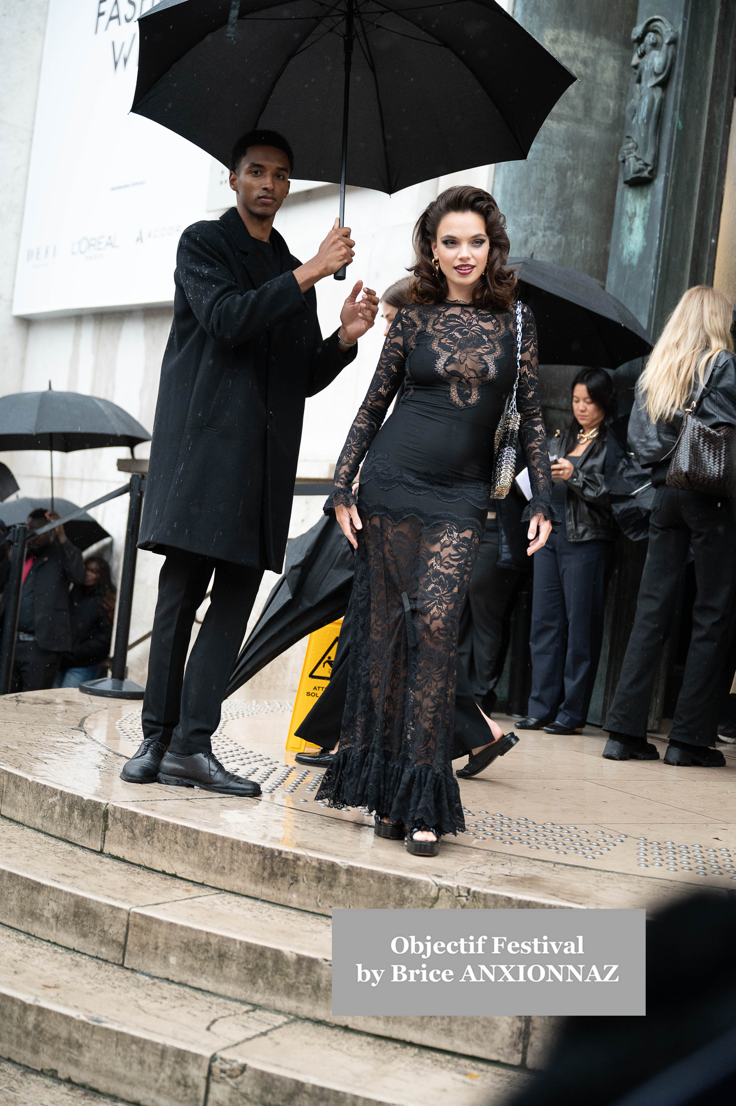 Fashion Week Unknown Guests - Fashion Week at Rabanne, Paris, France on September 25th, 2024