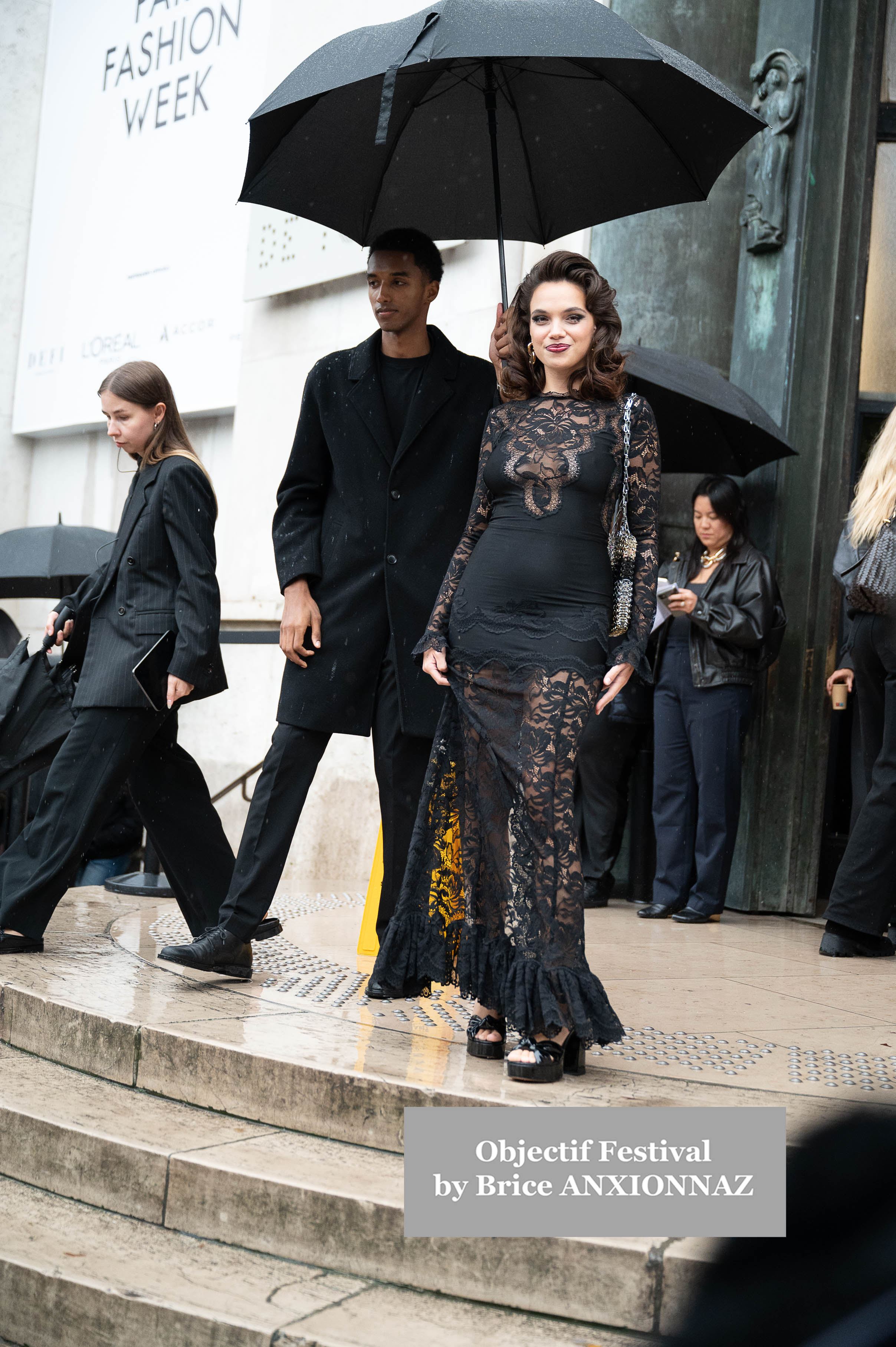 Fashion Week Unknown Guests - Fashion Week at Rabanne, Paris, France on September 25th, 2024