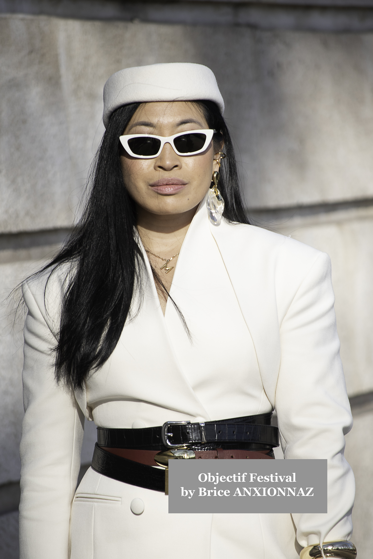 Fashion Week Streetstyle - Fashion Week at Streetstyle-photos-at-Elie-Saab-guests-arrivals-Paris-Fashion-Week, Paris, France on March 8th, 2025