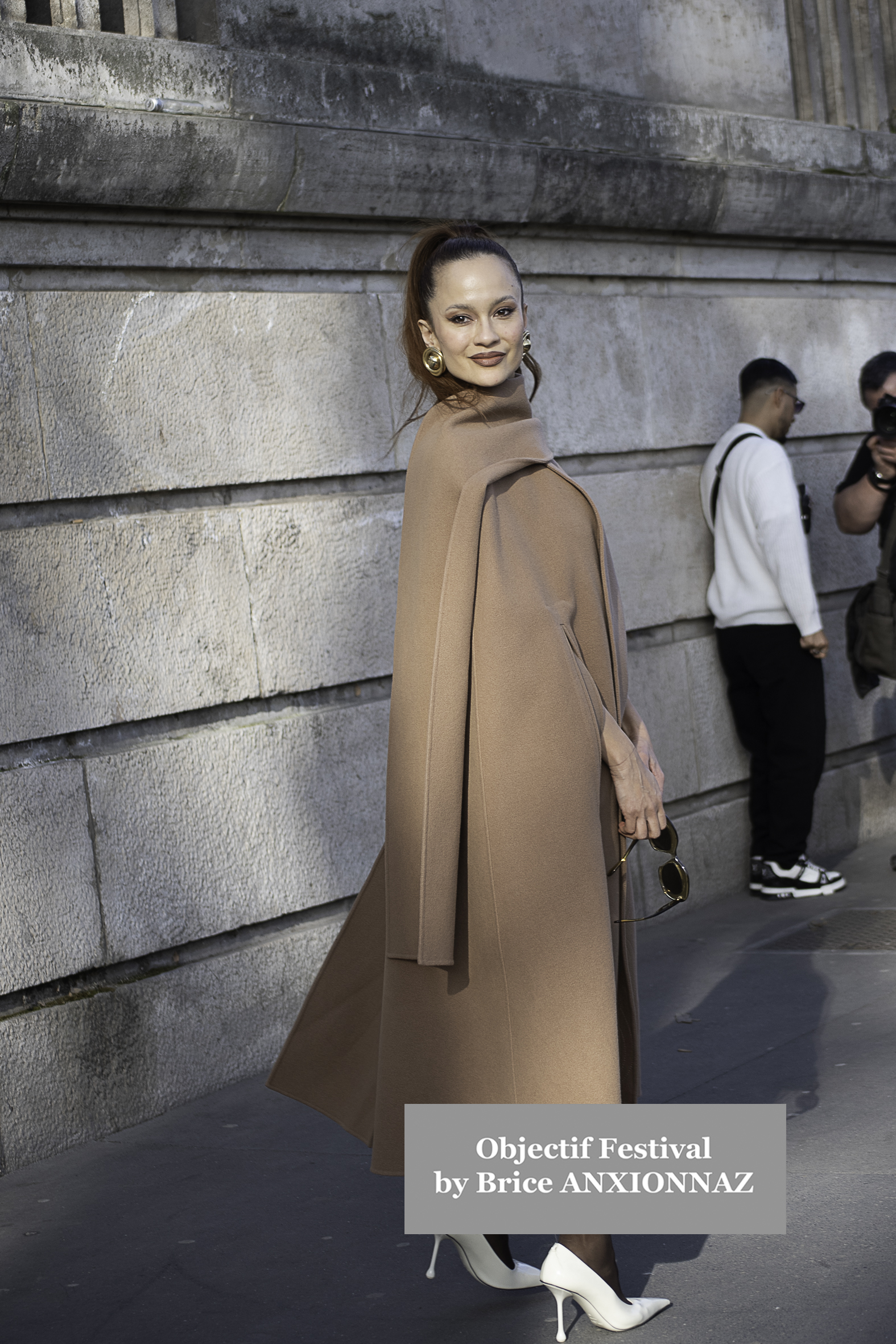 Fashion Week Streetstyle - Fashion Week at Streetstyle-photos-at-Elie-Saab-guests-arrivals-Paris-Fashion-Week, Paris, France on March 8th, 2025