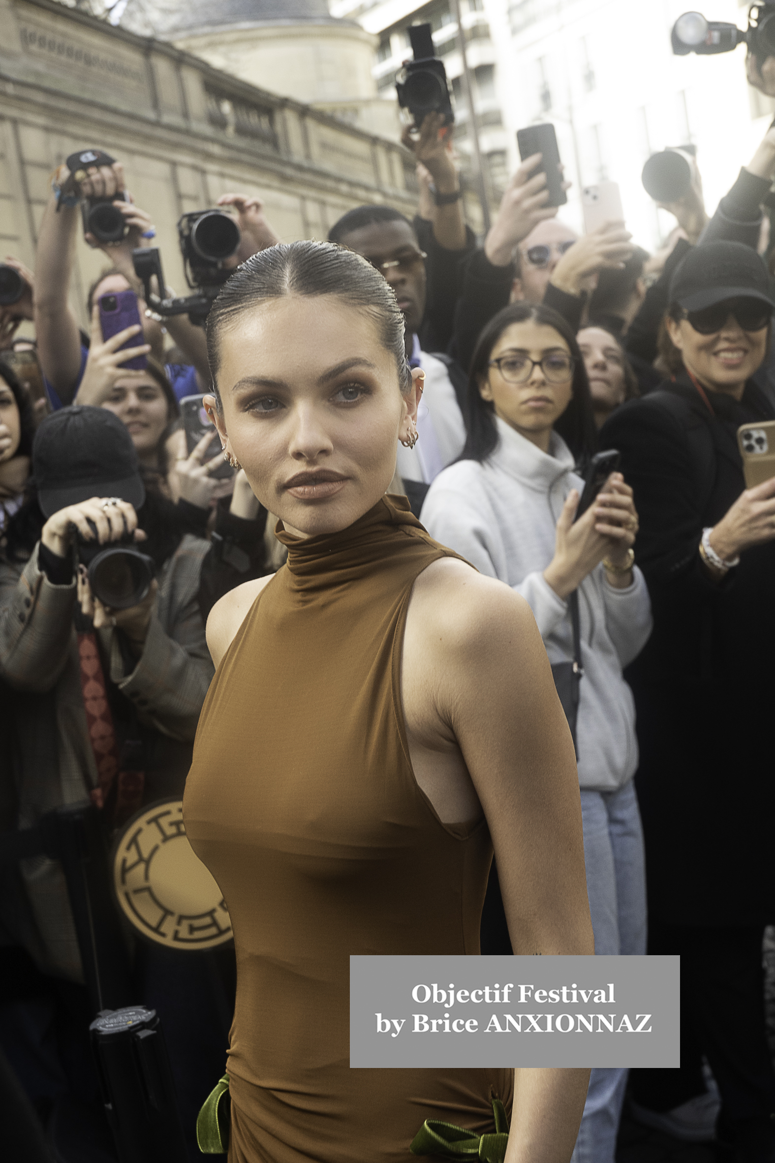 Fashion Week Streetstyle - Fashion Week at Streetstyle-photos-of-guest-arrivals-at-the-Nina-Ricci-show, Paris, France on March 7th, 2025