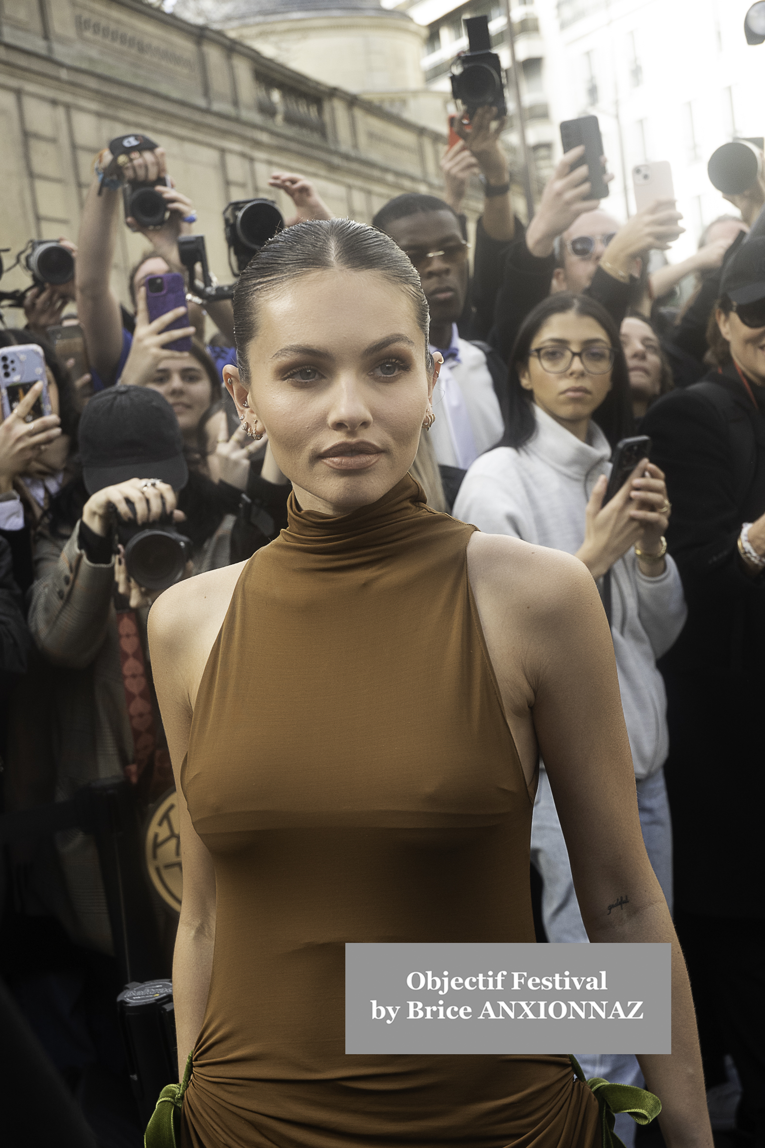 Fashion Week Streetstyle - Fashion Week at Streetstyle-photos-of-guest-arrivals-at-the-Nina-Ricci-show, Paris, France on March 7th, 2025