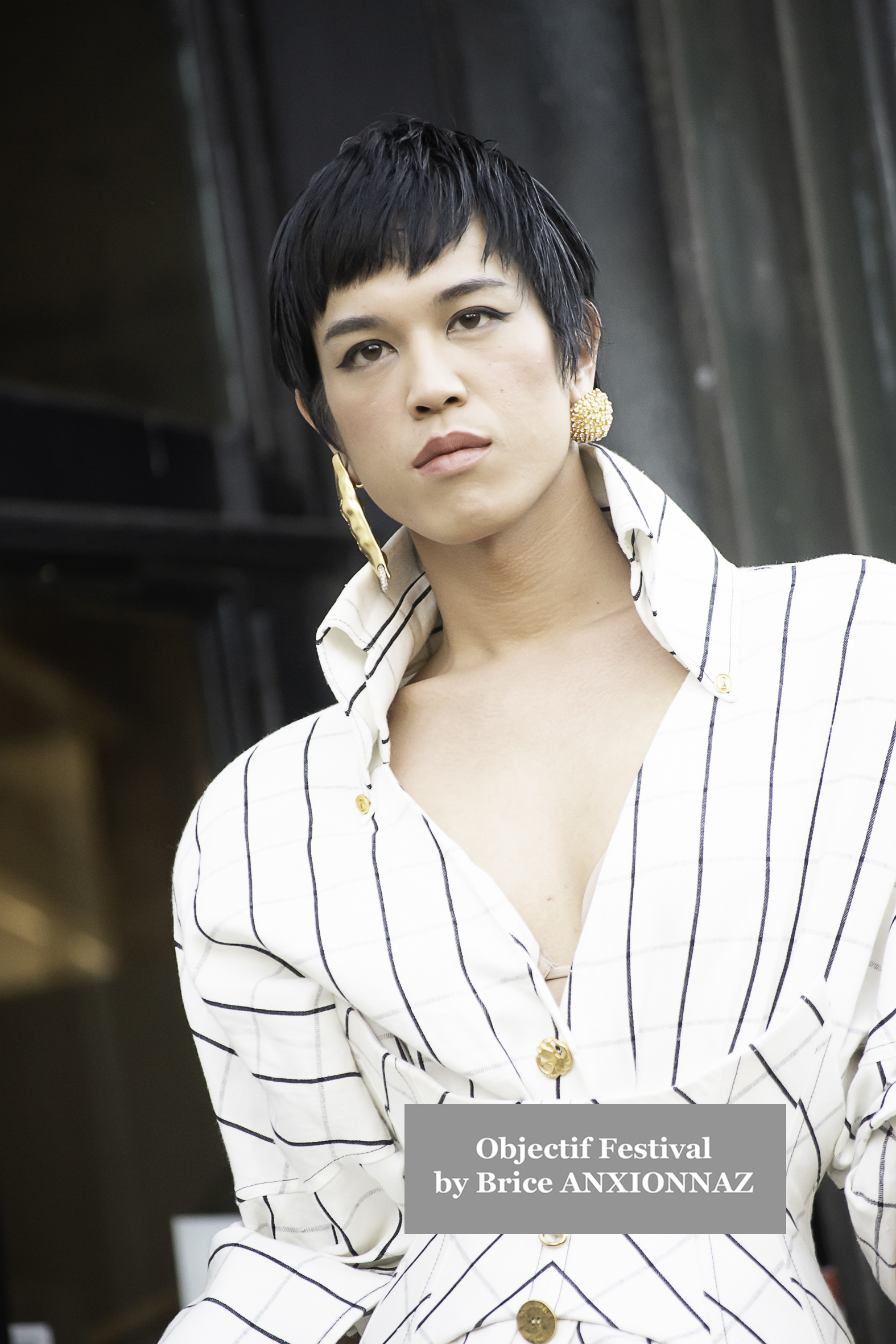 Fashion Week Streetstyle - Fashion Week at Streetstyle-photos-of-guests-arrivals-at-the-Rick-Owens-show-Paris-Fashion-Week, Paris, France on March 6th, 2025